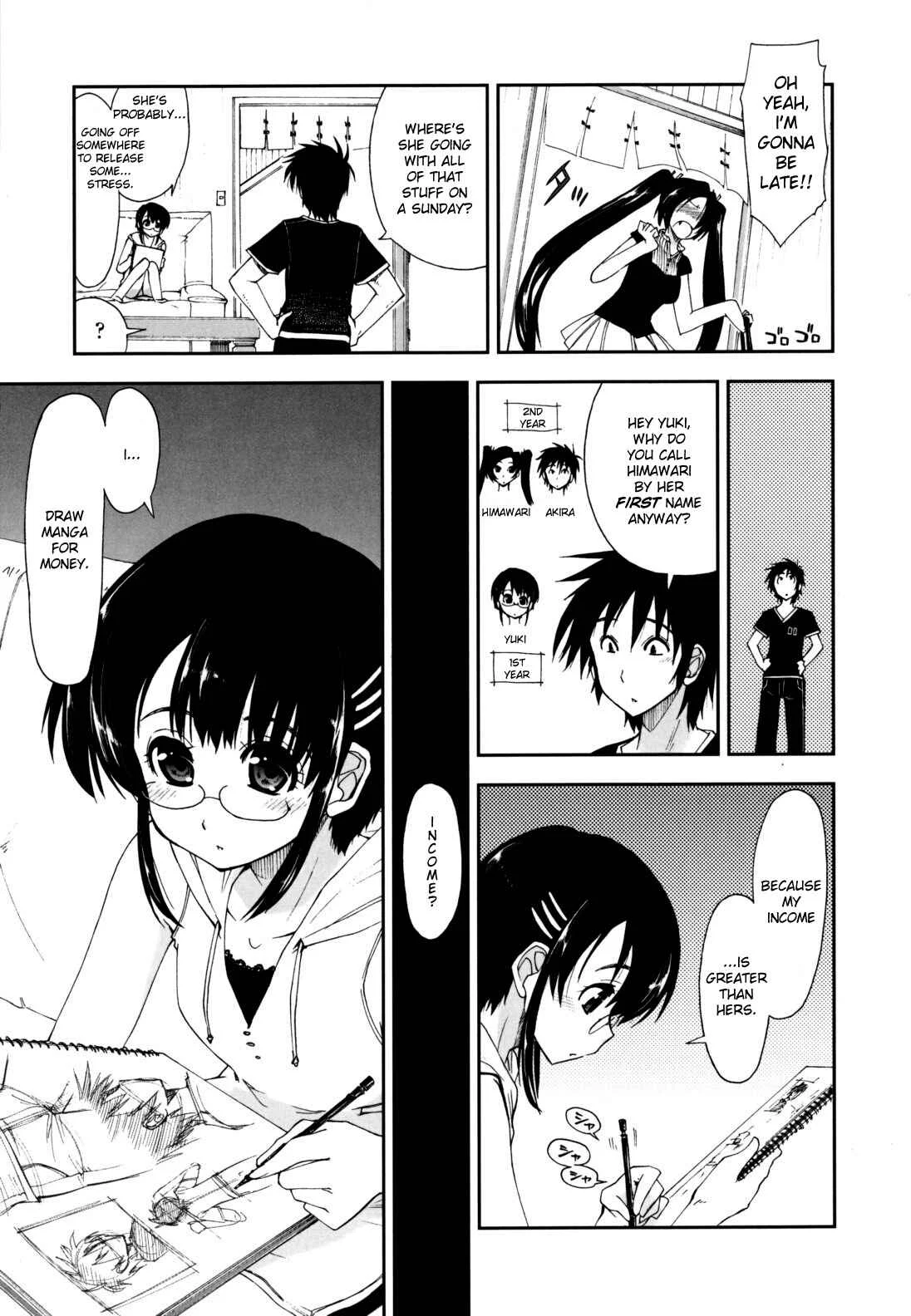 Mosaic x Three Sisters Genteiban Chapter 3: Experiences X The sketch - Page 3