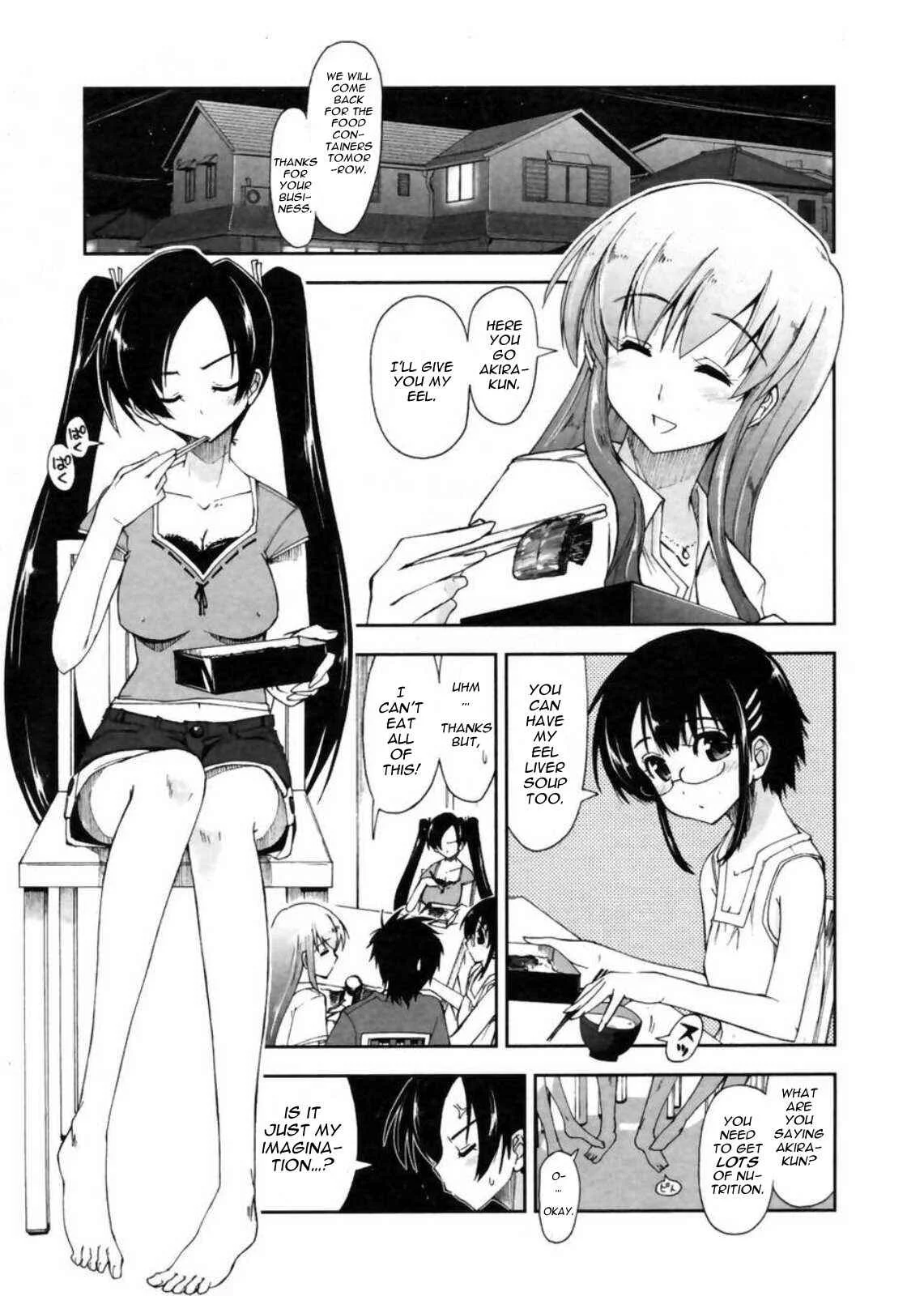Mosaic x Three Sisters Genteiban Chapter 4: Anywhere X Boldness - Page 1