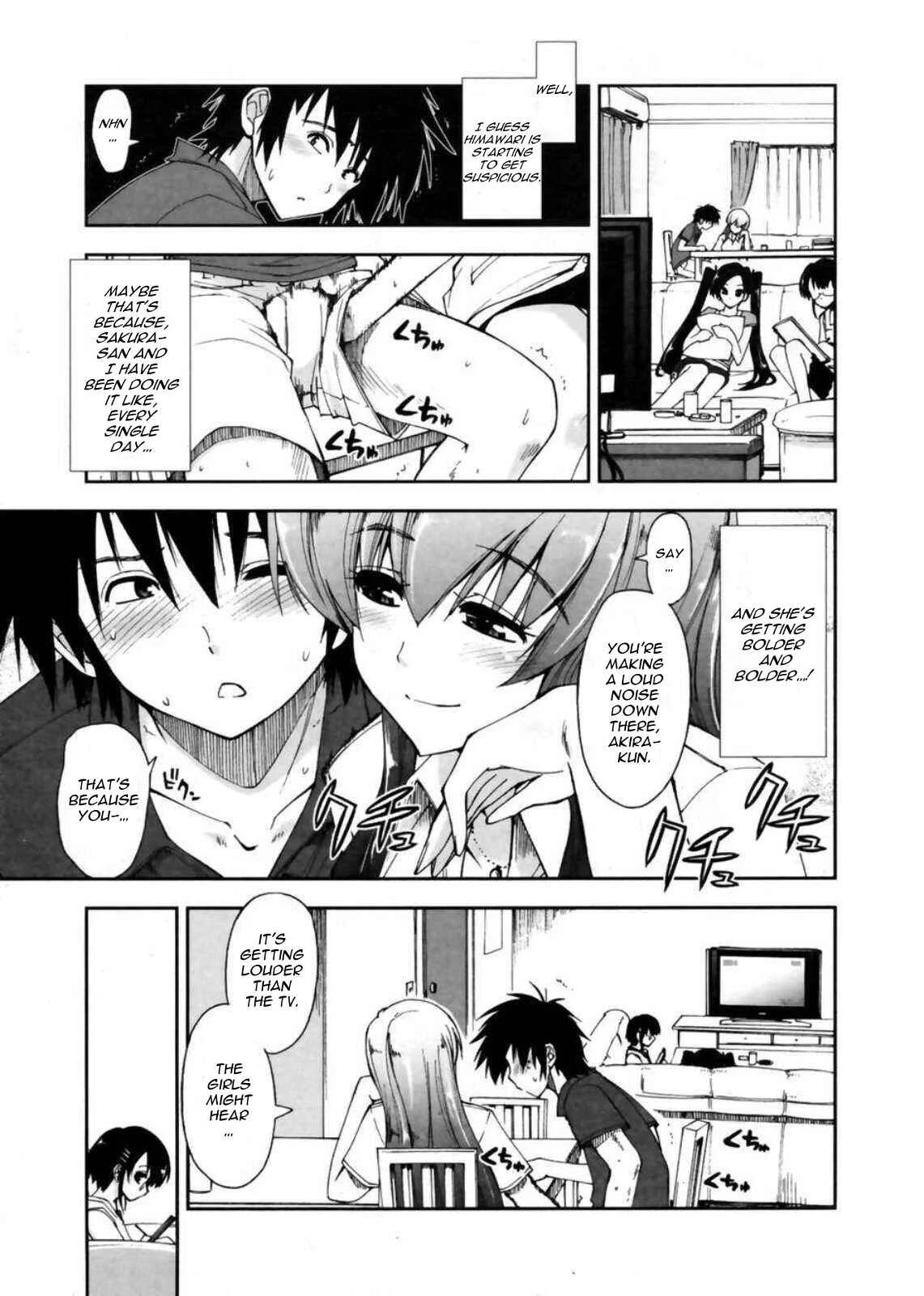 Mosaic x Three Sisters Genteiban Chapter 4: Anywhere X Boldness - Page 3
