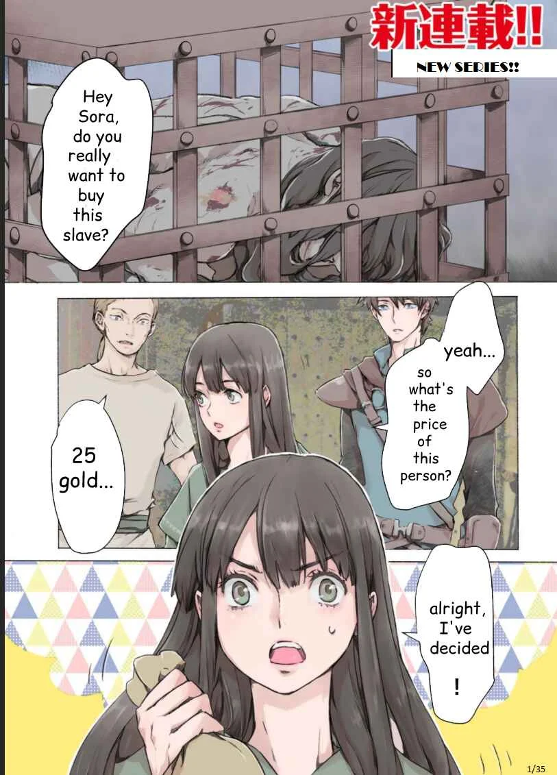 Moto Dorei Desu ga, Oni no Dorei wo Katte Mitara Seiryoku ga Tsuyosugiru node Sutetai... Chapter 1 - Page 1