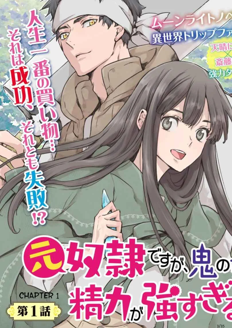 Moto Dorei Desu ga, Oni no Dorei wo Katte Mitara Seiryoku ga Tsuyosugiru node Sutetai... Chapter 1 - Page 3