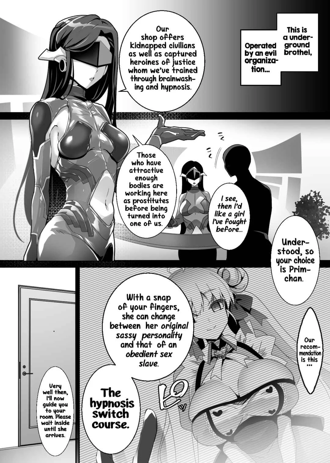 Moto Mahou Shoujo ga Iru Fuuzokuten ~Saimin Sennou Wakarase ⇔ Mesuka Gohoushi, Kyousei Kirikae Play~ Chapter 1 - Page 9