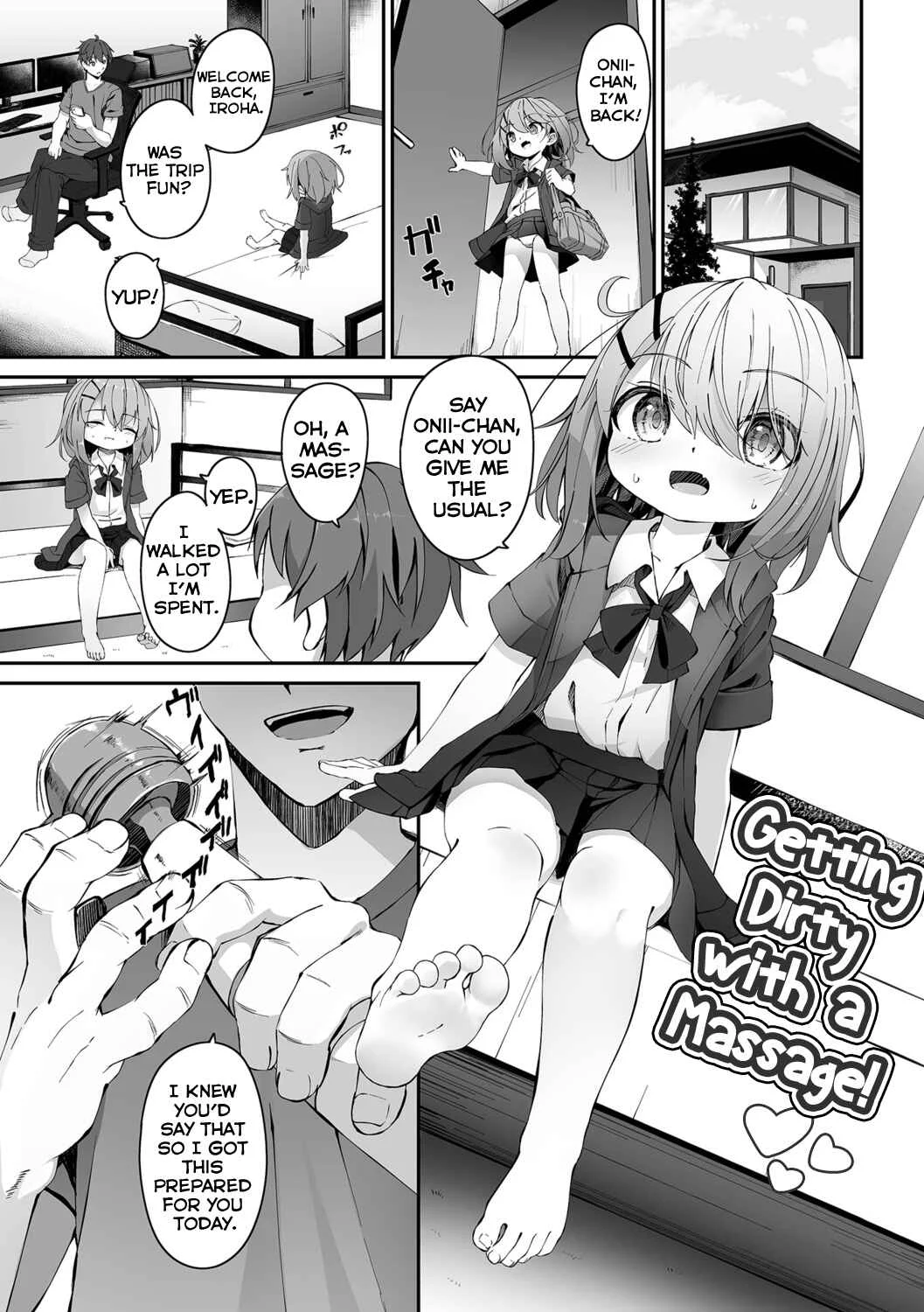 Motto Ippai Furetakute Chapter 2: Getting Dirty with a Massage! - Page 1
