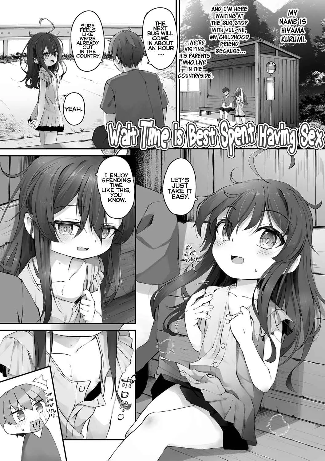 Motto Ippai Furetakute Chapter 3: Wait Time is Best Spent Having Sex - Page 1