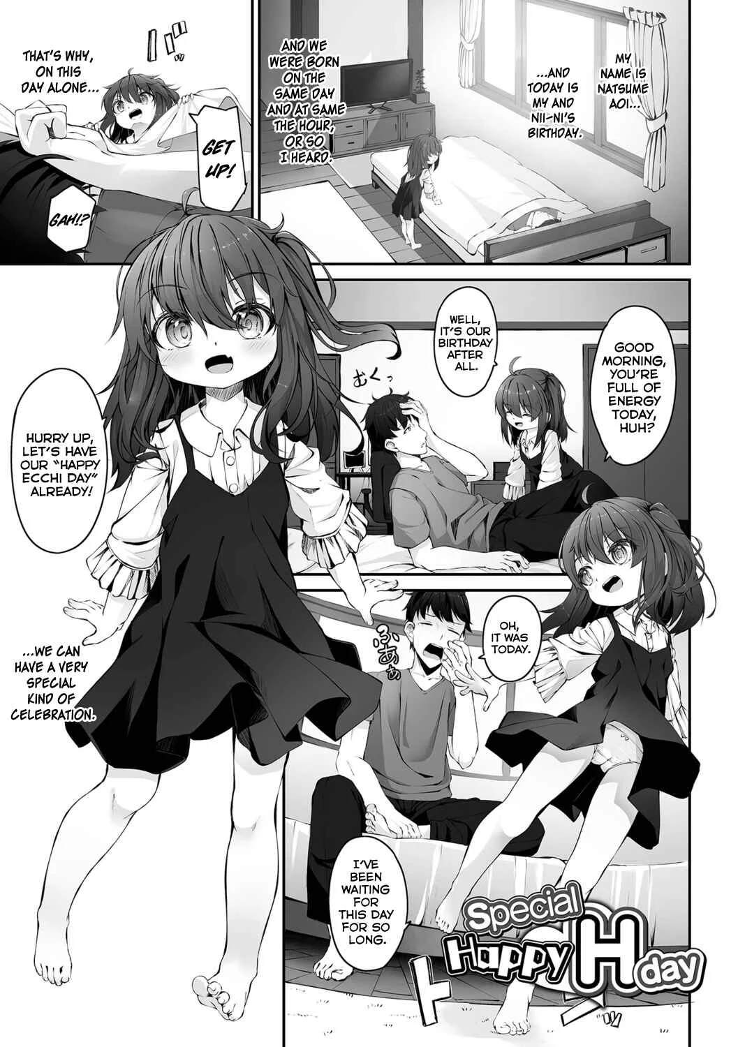 Motto Ippai Furetakute Chapter 4: Special Happy H Day - Page 1