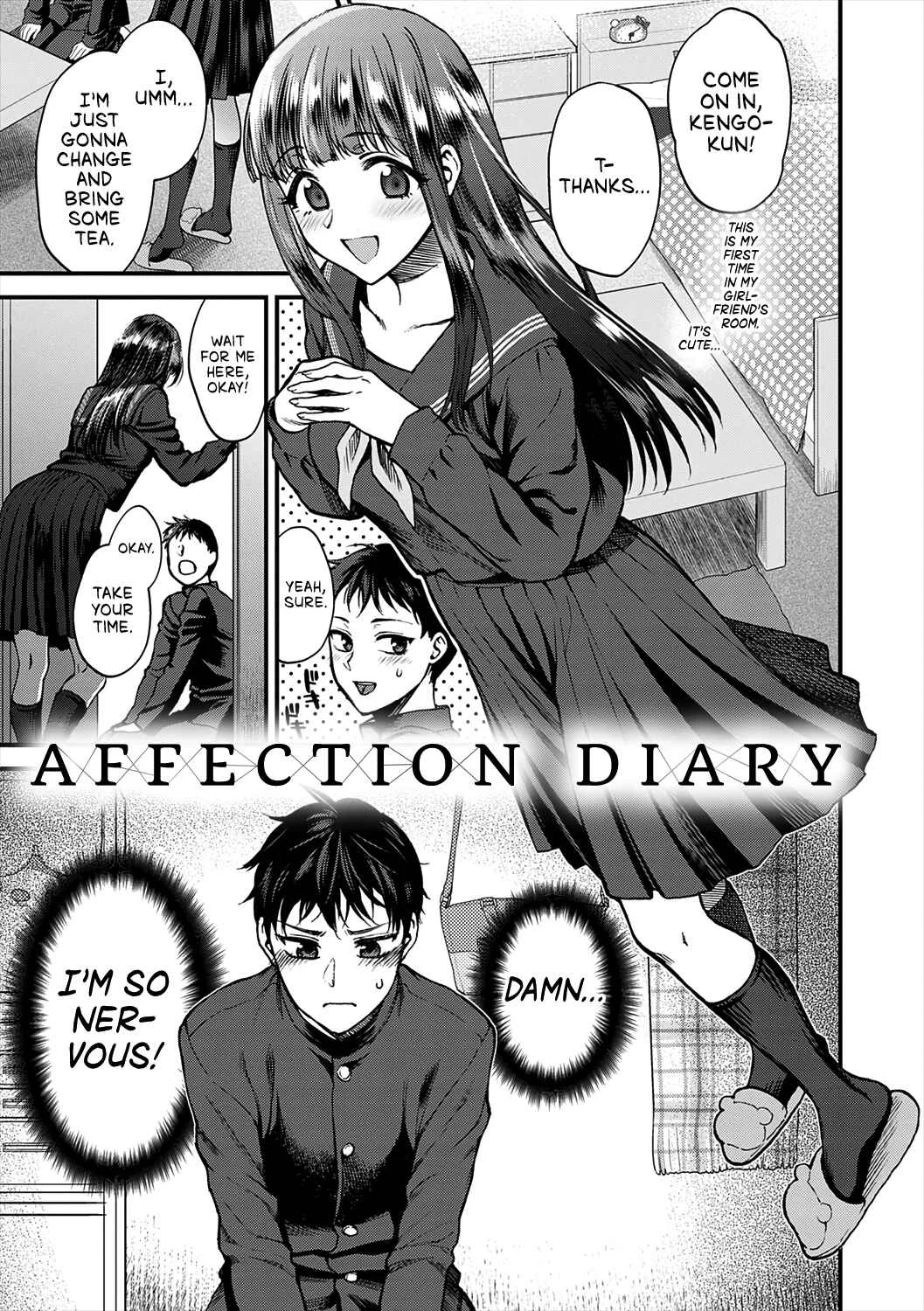 Mou Sukoshi Dake, Kono Mama de Chapter 9: Affection Diary - Decensored - Page 1