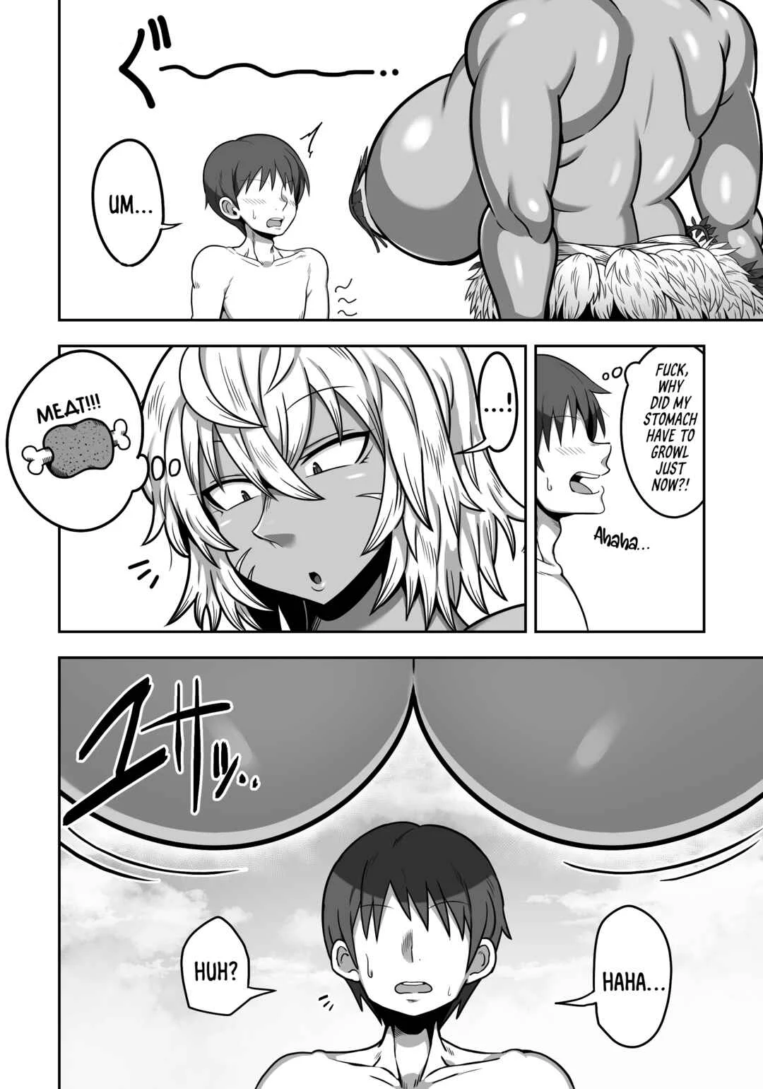 Mujintou de Dekashiri Muchimuchi Amazon-san to Asedaku SEX Chapter 1 - Page 6
