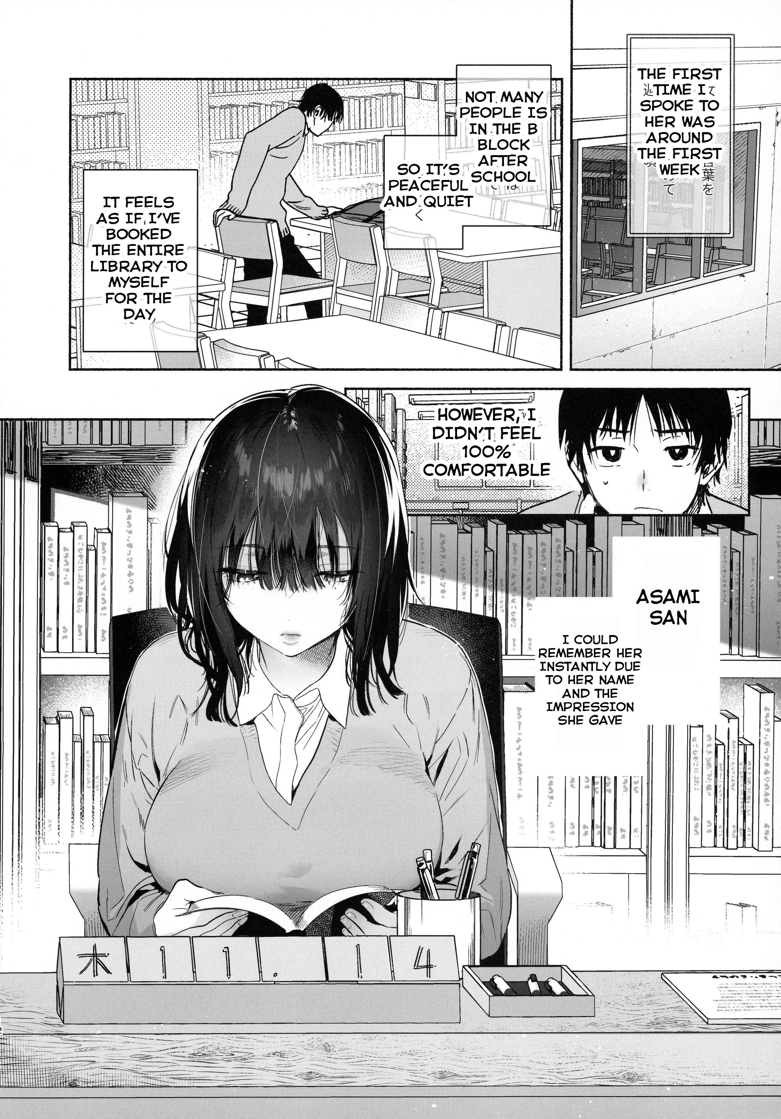 Mukuchi na Tosho Iin to Sex Zuke. Chapter 1.1: Part 1 - Page 11
