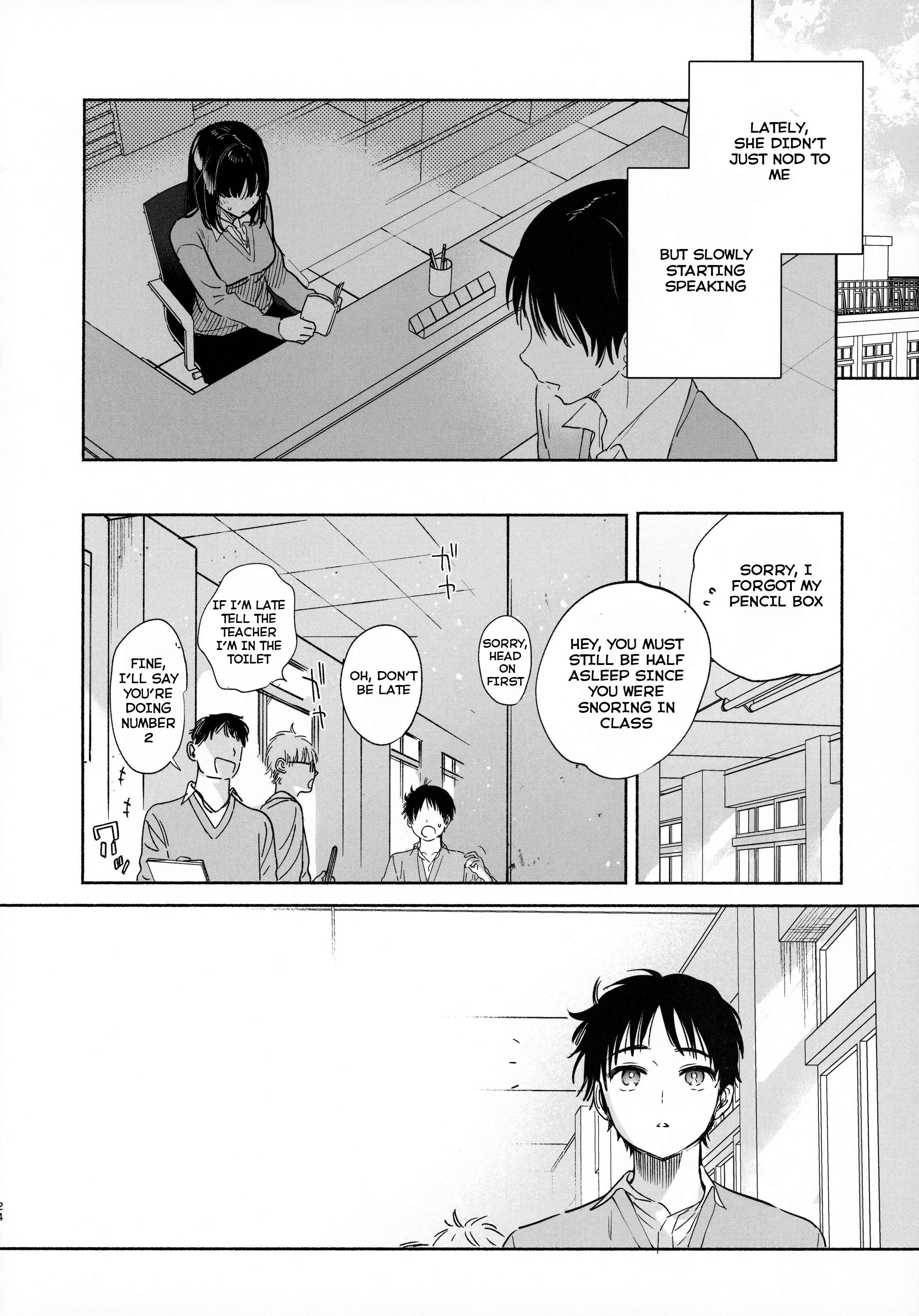 Mukuchi na Tosho Iin to Sex Zuke. Chapter 1.2: Part 2 ( End ) - Page 1
