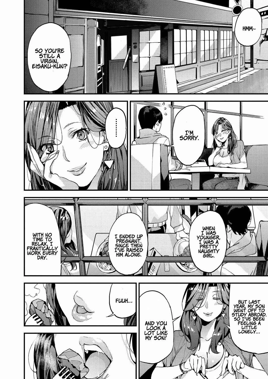 My Sugar Mama! Chapter 1: Together with a Single Mother - Page 4