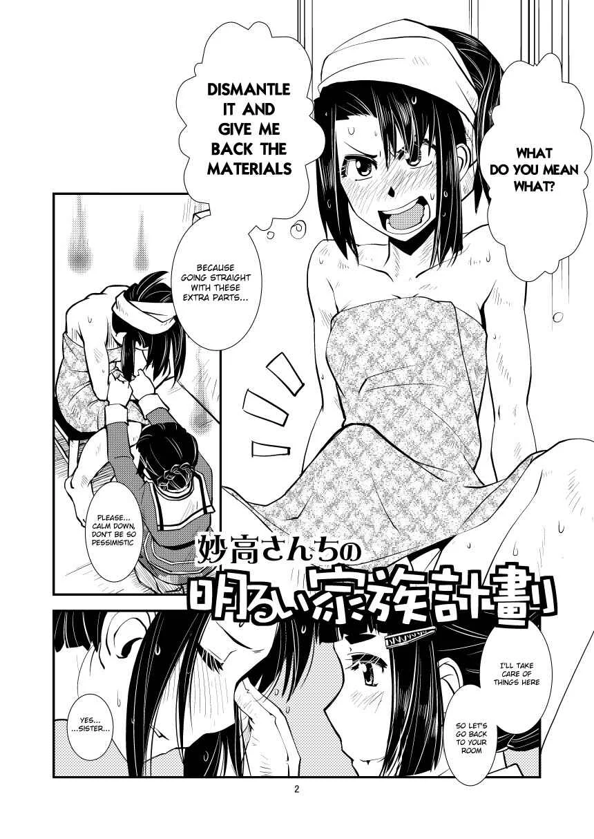 Myoukou-san chi no Akarui Kazoku Keikaku Chapter 1 - Page 4