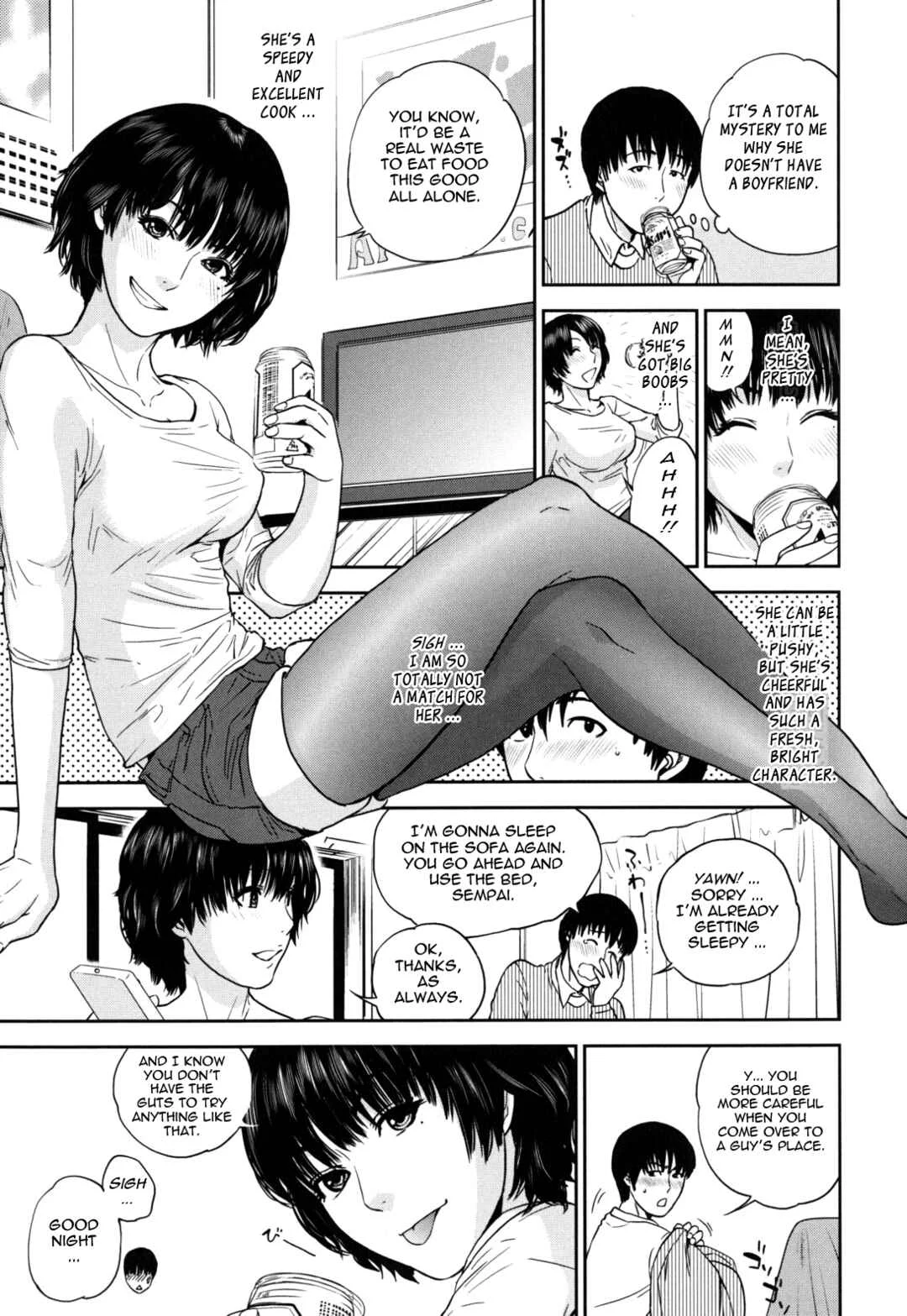 Nadenade Shikoshiko Chapter 5: Passed Out Drunk Game - Page 3