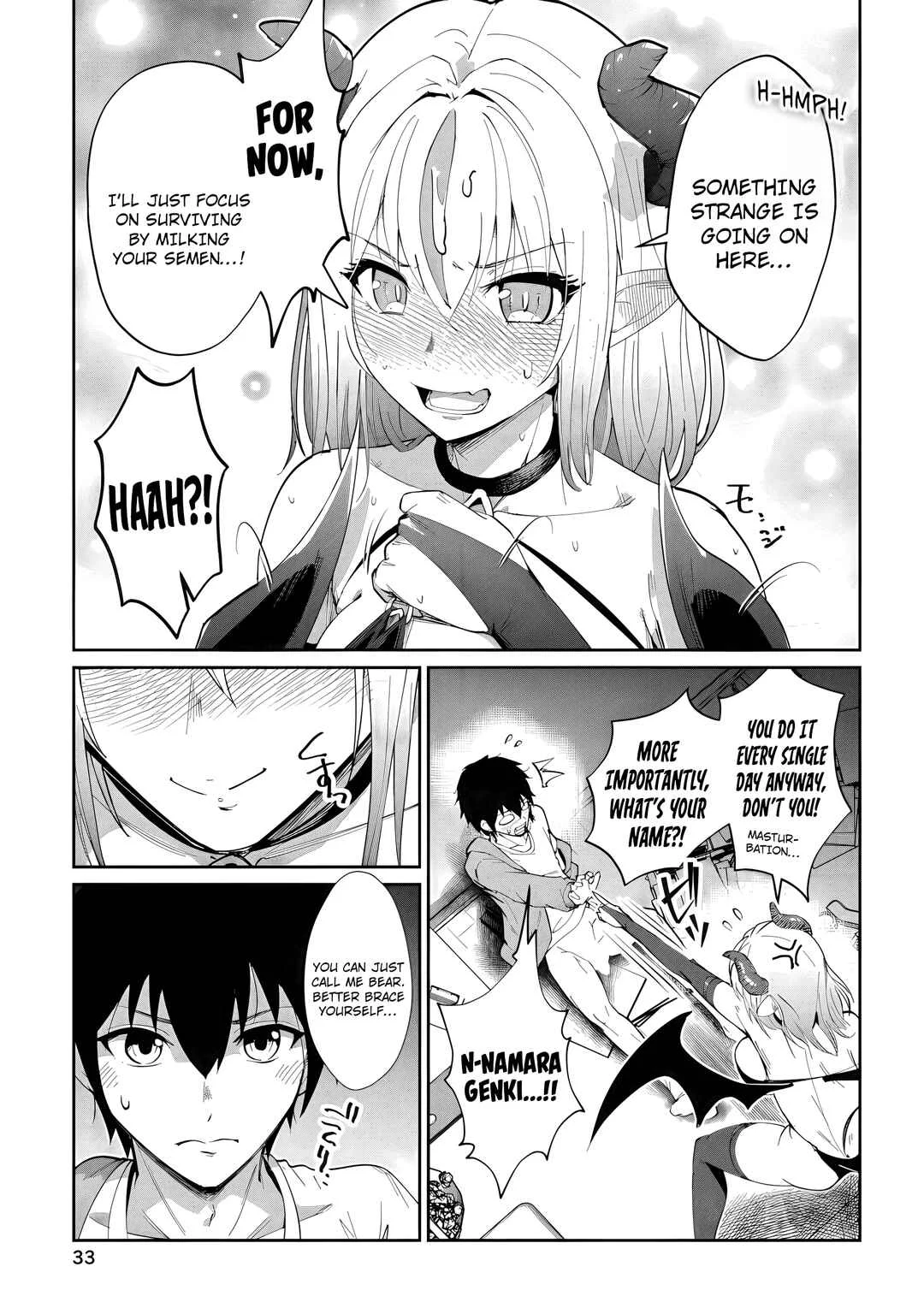 Namara! Sakyuttebea♡ Chapter 1: Succubus Bear Ancient Cadell - Page 34