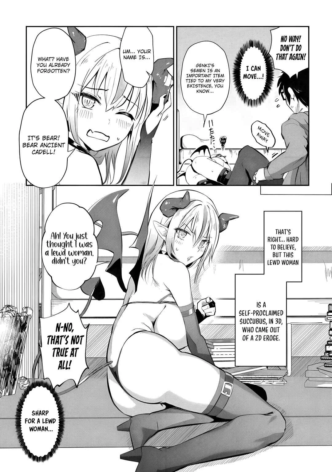 Namara! Sakyuttebea♡ Chapter 2: Lewd Succubus Bear - Page 6