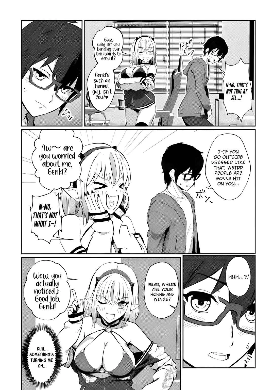 Namara! Sakyuttebea♡ Chapter 2: Lewd Succubus Bear - Page 12