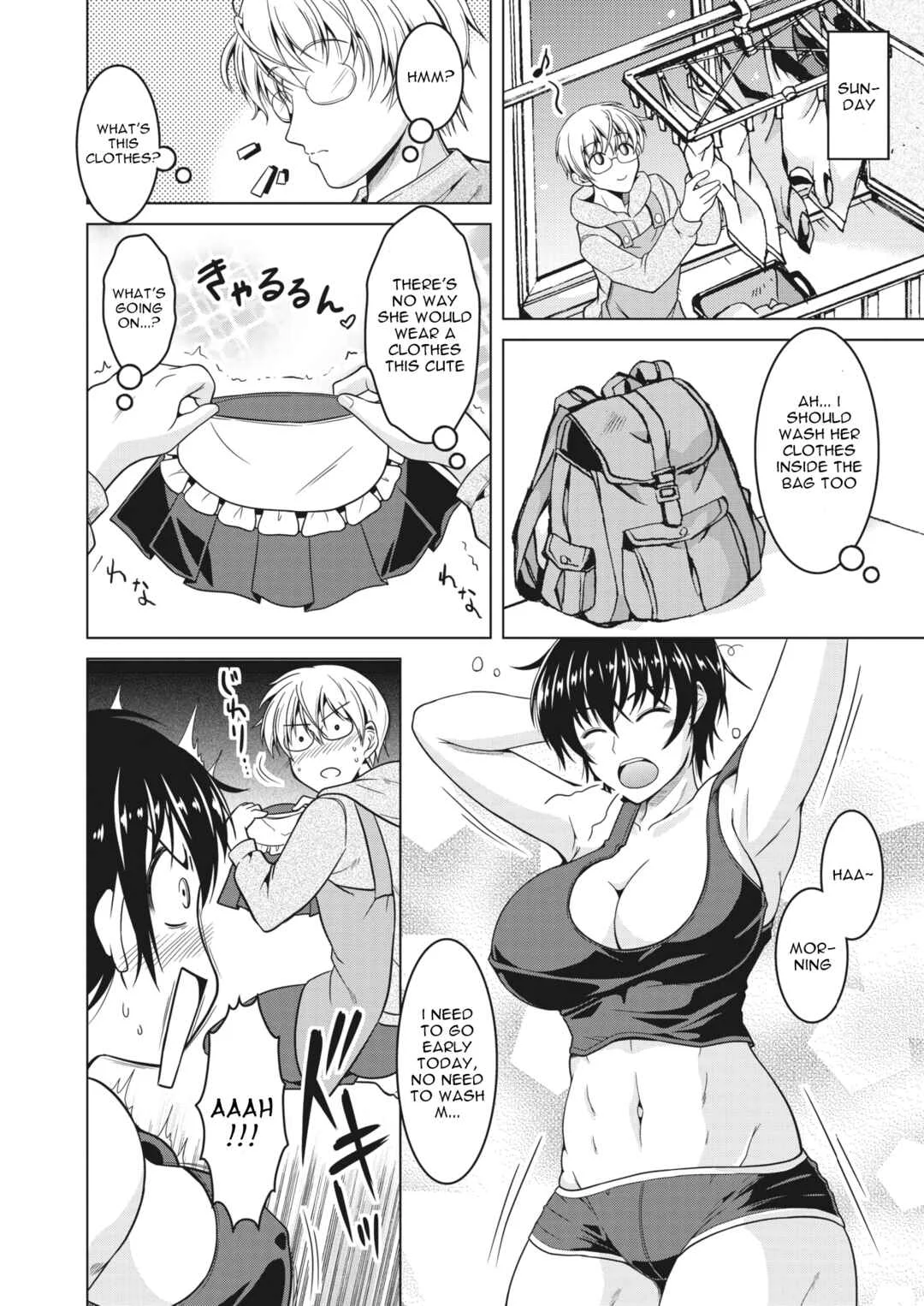 Netorareru nante Arienai ♡ Chapter 1: My (Manly) Wife. - Page 6
