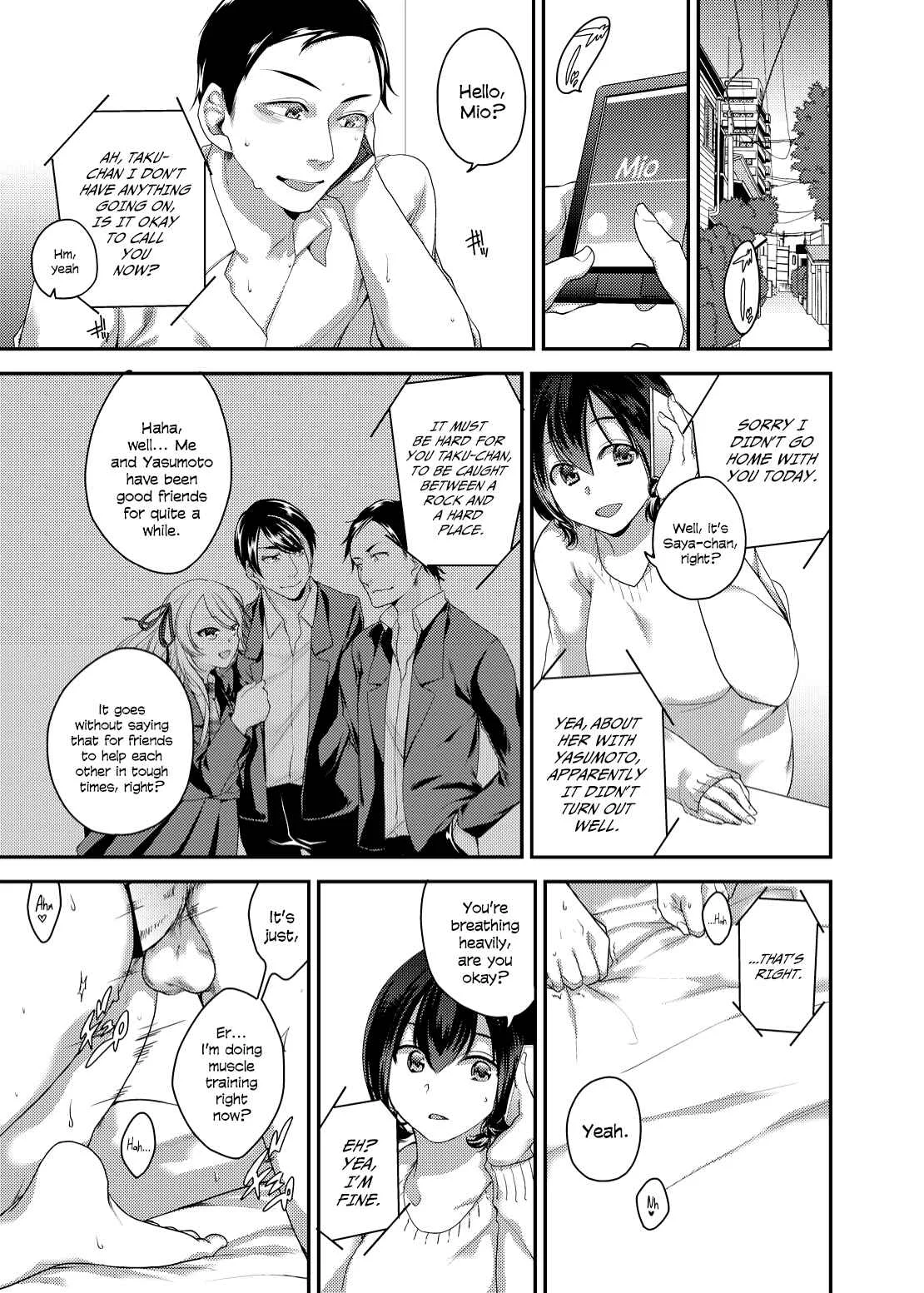 Netorase Bitch ~Kareshi no Tame ni Hoka no Otoko de Ikikuruu Joshikousei.~ Chapter 1: Oneshot - Page 2