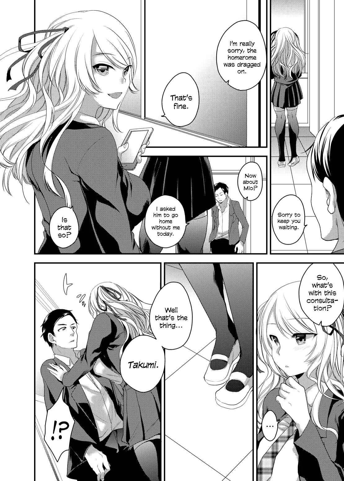 Netorase Bitch ~Kareshi no Tame ni Hoka no Otoko de Ikikuruu Joshikousei.~ Chapter 1: Oneshot - Page 9