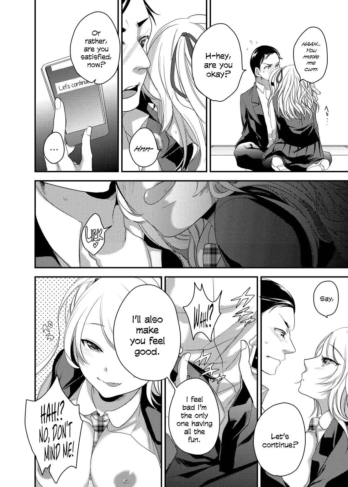 Netorase Bitch ~Kareshi no Tame ni Hoka no Otoko de Ikikuruu Joshikousei.~ Chapter 1: Oneshot - Page 17