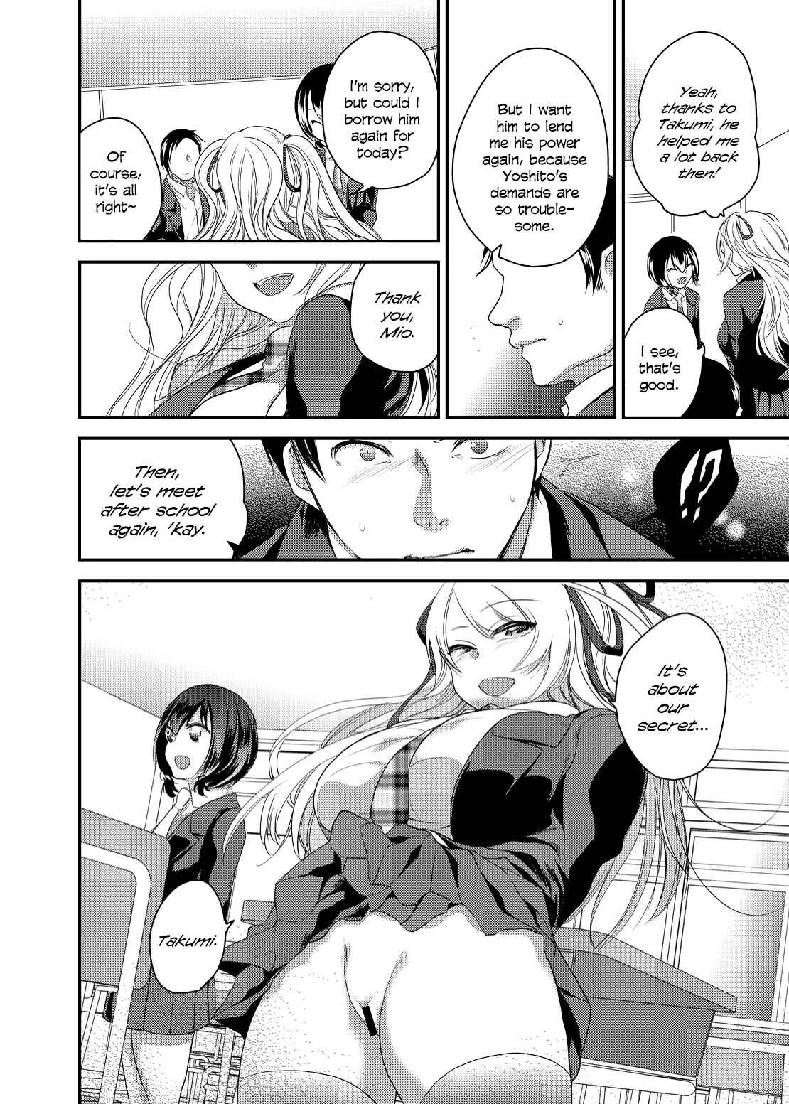 Netorase Bitch ~Kareshi no Tame ni Hoka no Otoko de Ikikuruu Joshikousei.~ Chapter 1: Oneshot - Page 31