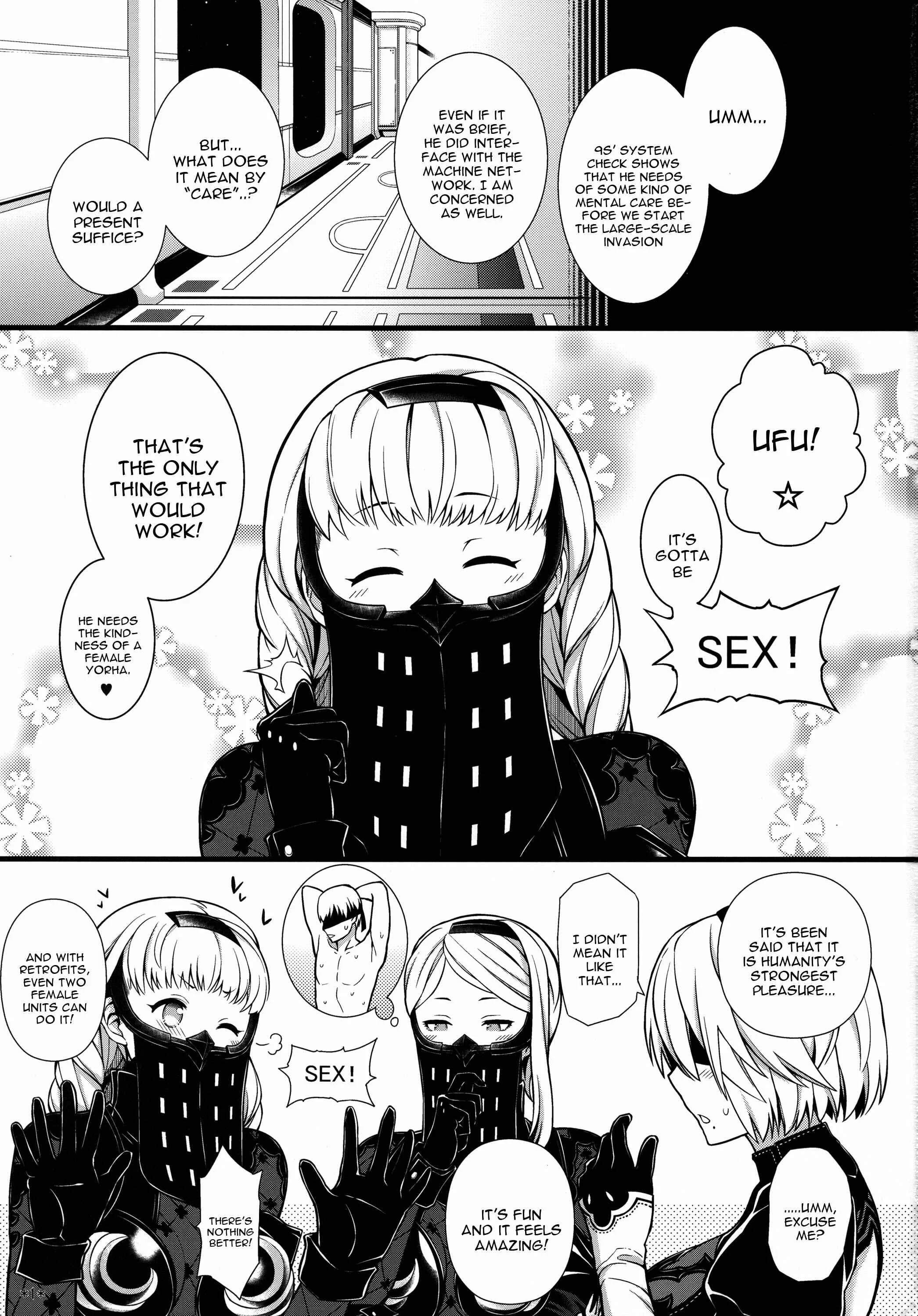 NieR: Automata - Kimi no Egao ga Boku no Hoshi (Doujinshi) Chapter 1 - Page 2