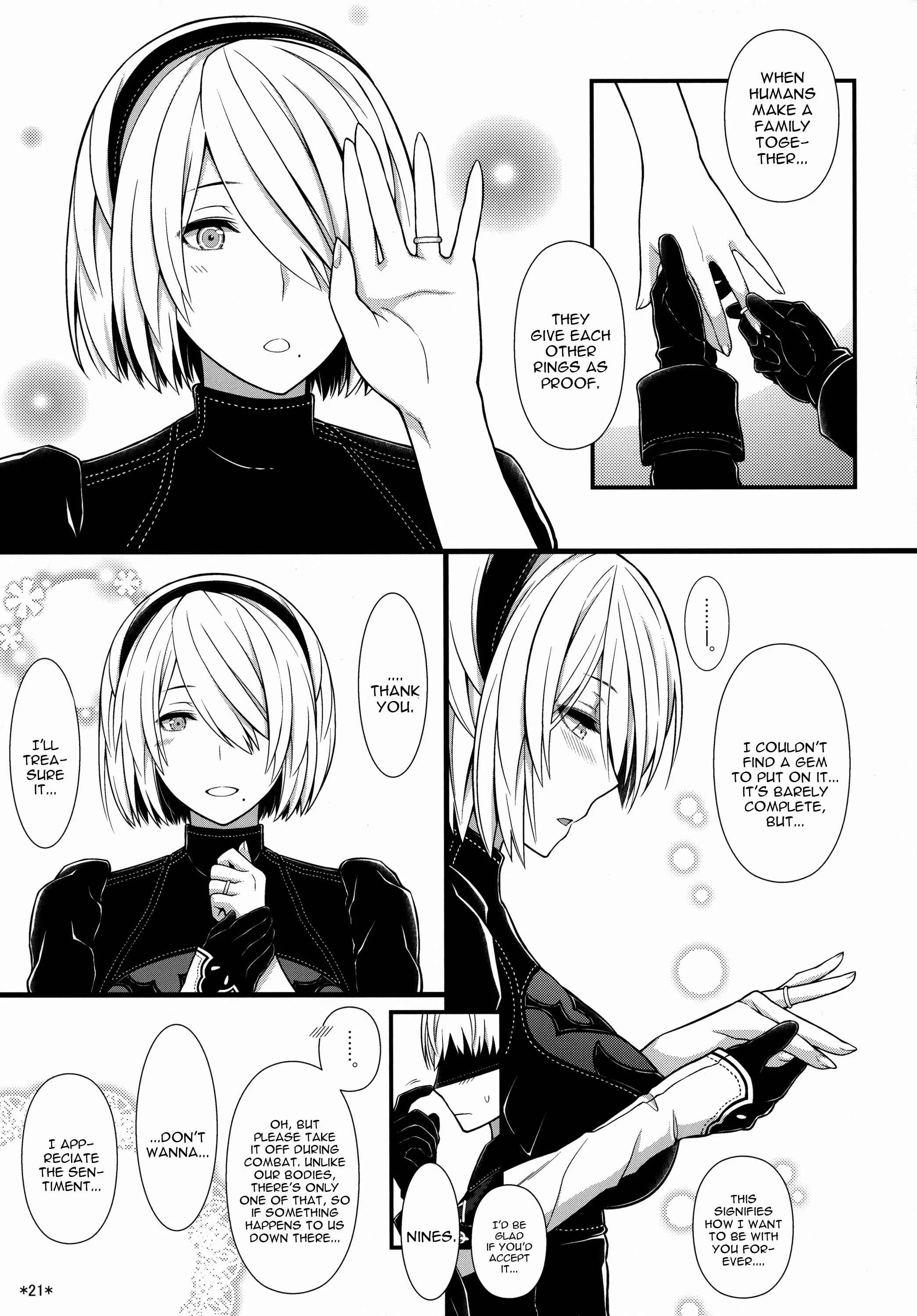 NieR: Automata - Kimi no Egao ga Boku no Hoshi (Doujinshi) Chapter 1 - Page 22