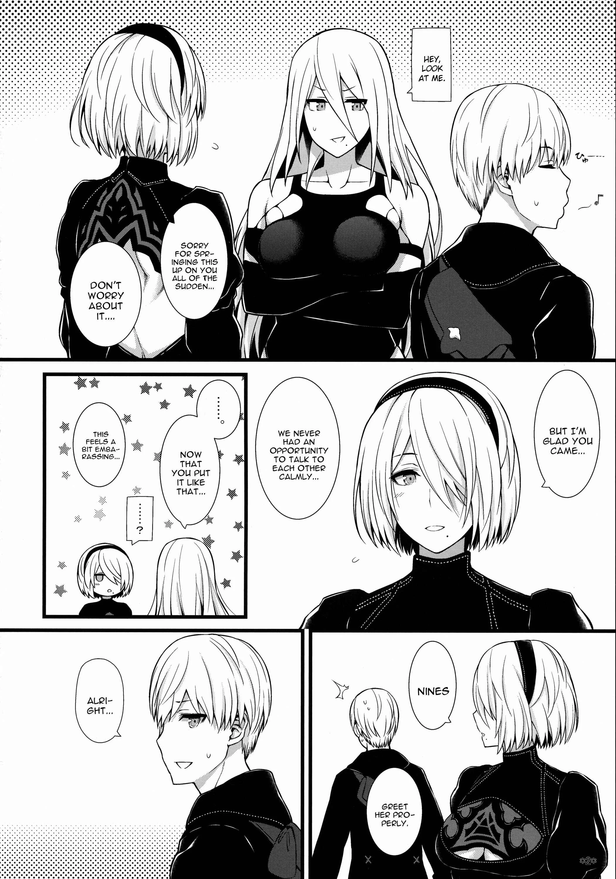 NieR: Automata - Kimi no Egao ga Boku no Hoshi (Doujinshi) Chapter 2 - Page 3