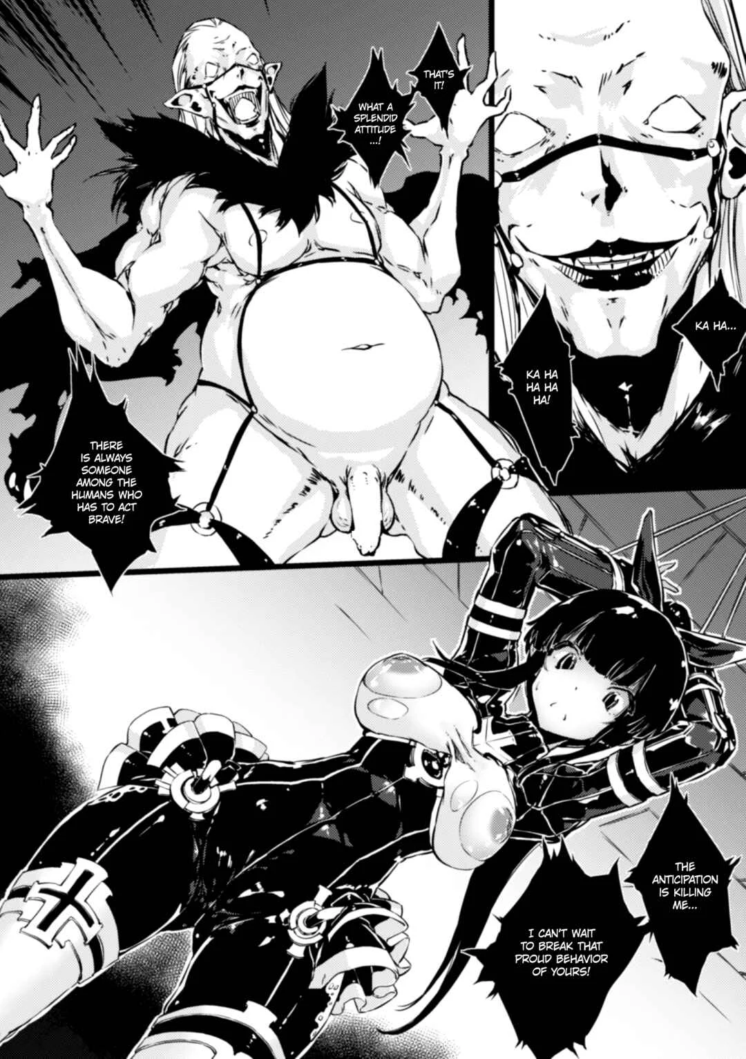 Nijigen Comic Magazine: Kedakai Onna mo Dogeza Shite Sex Onedari! Chapter 1: Hunted Hunter - Page 4
