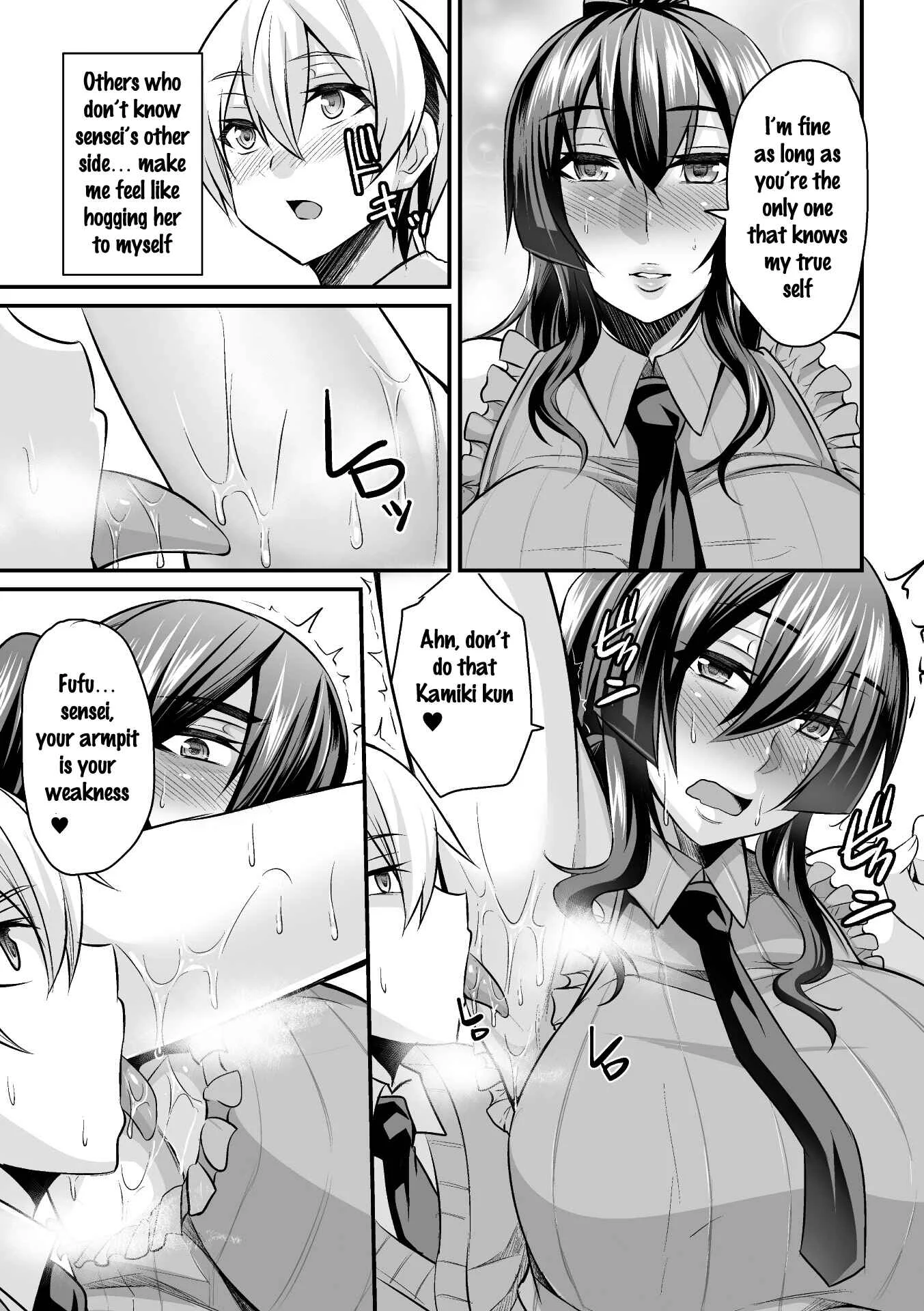 Nijigen Comic Magazine Waki Fechi Bunny Girl Chapter 2: The Side of Sensei That I don't Know Of - Page 3