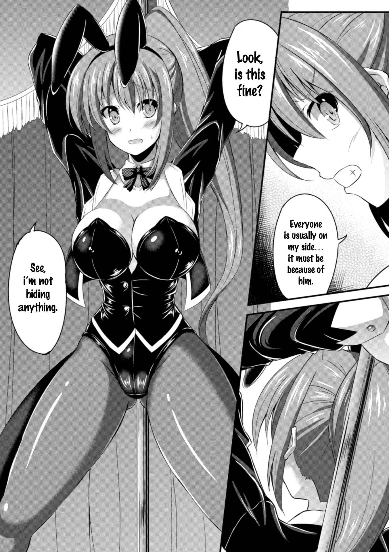 Nijigen Comic Magazine Waki Fechi Bunny Girl Chapter 4: Cheating Gambler - Page 4