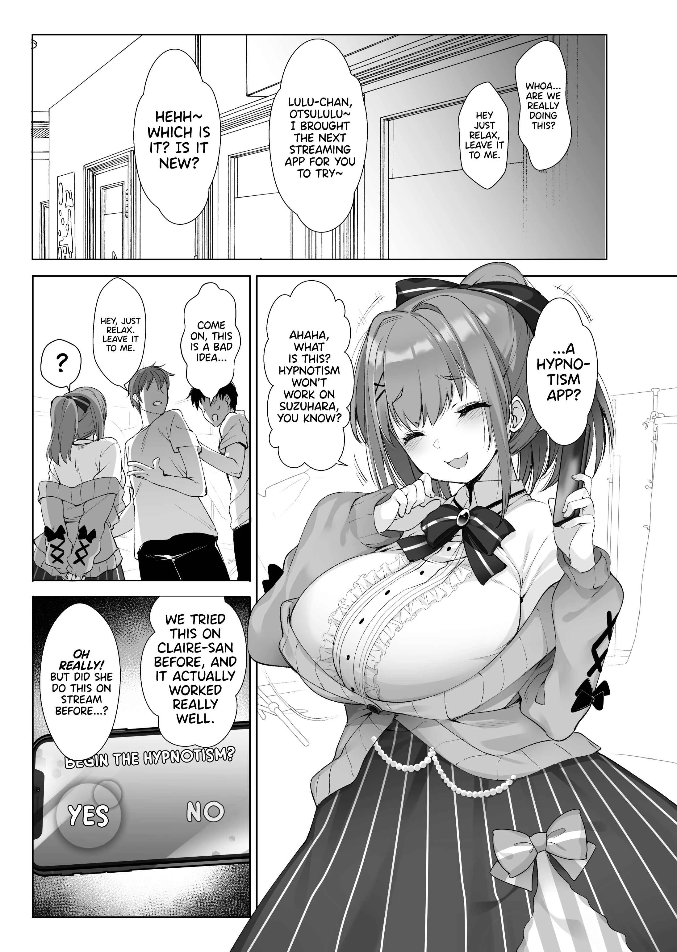 Nijisanji - Suzuhara Lulu to Himitsu no Saimin Appli (Doujinshi) Chapter 1: Oneshot - Page 5