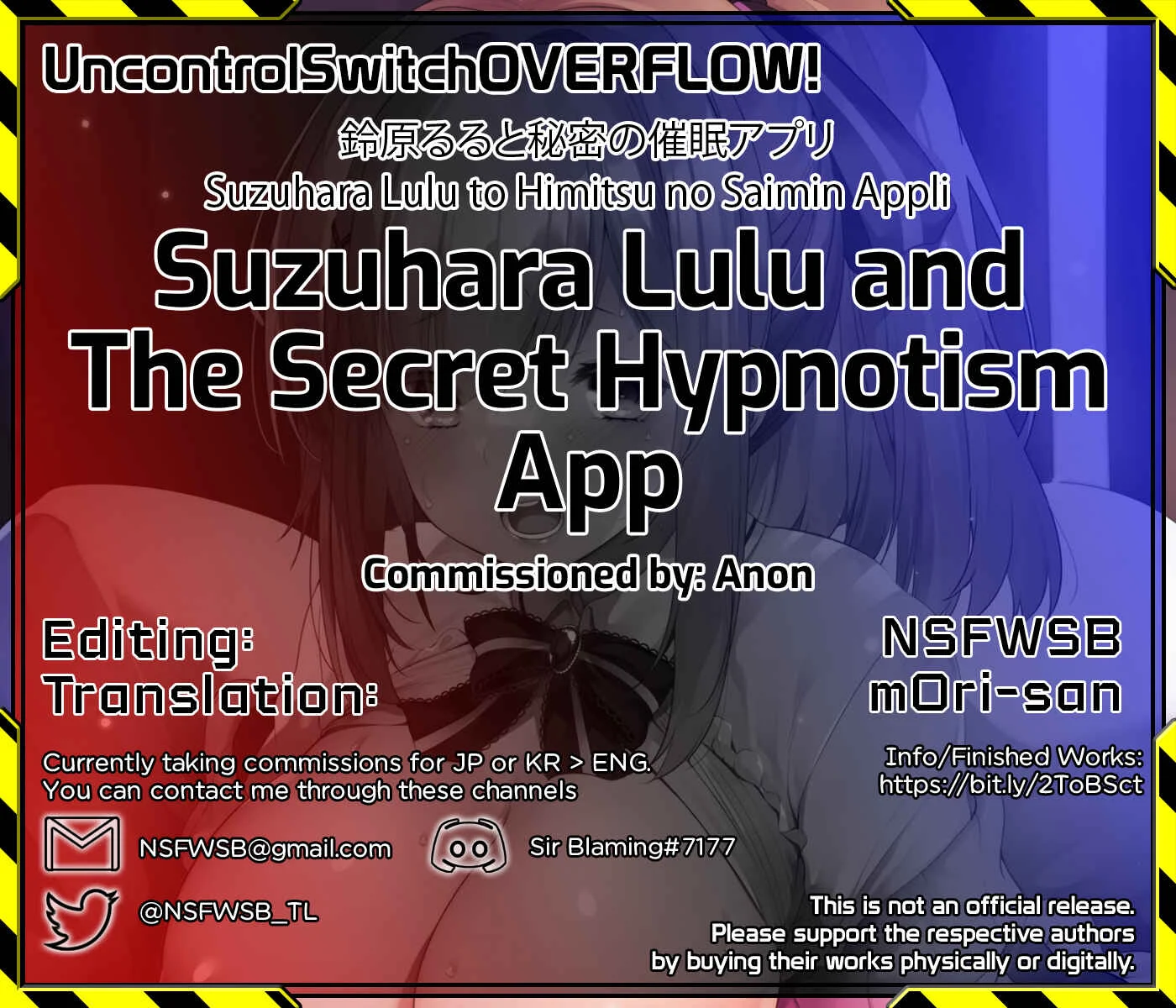 Nijisanji - Suzuhara Lulu to Himitsu no Saimin Appli (Doujinshi) Chapter 1: Oneshot - Page 31