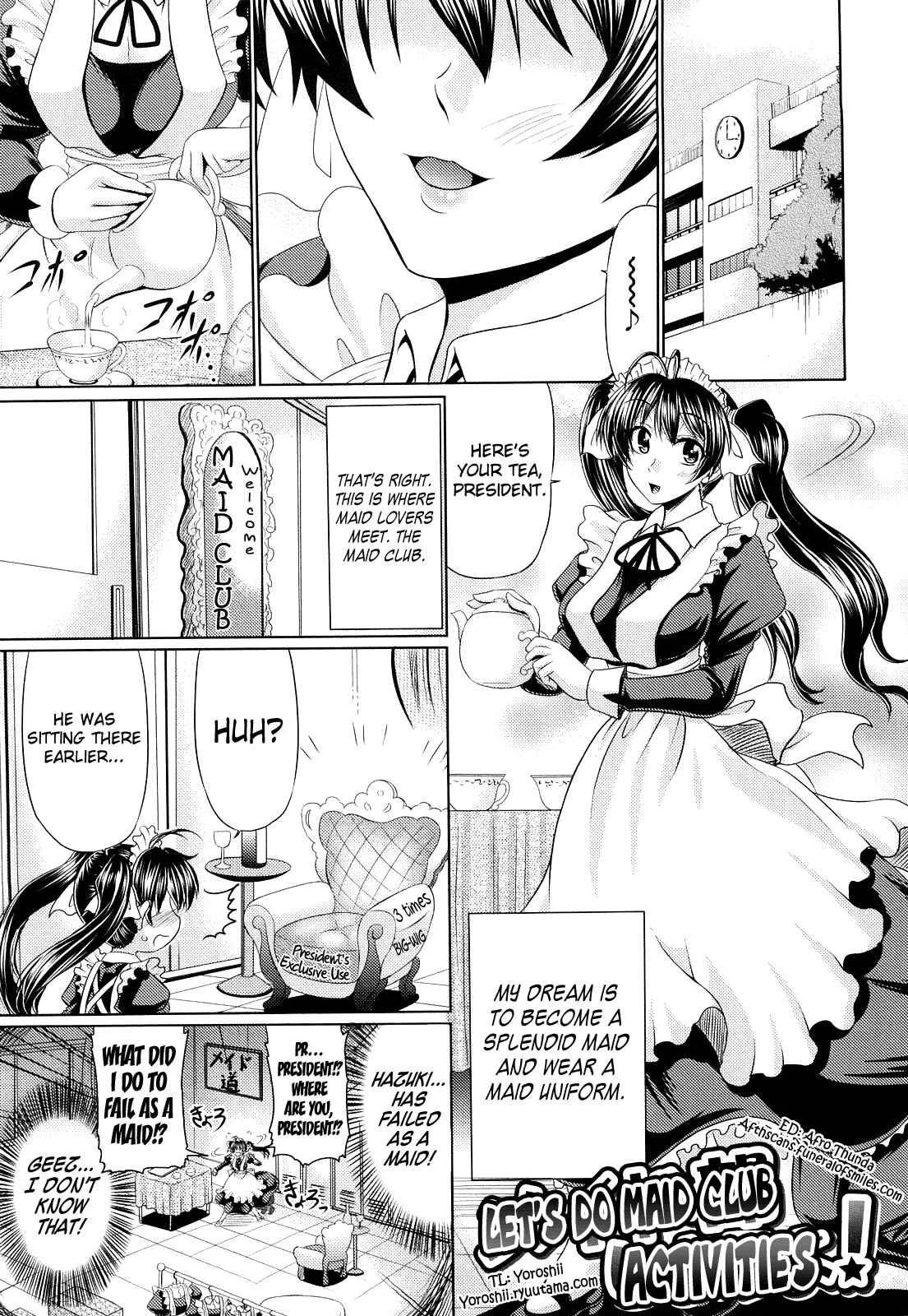 Nikuyoku Analyze Chapter 5: Let's Do Maid Club Activities - Page 1