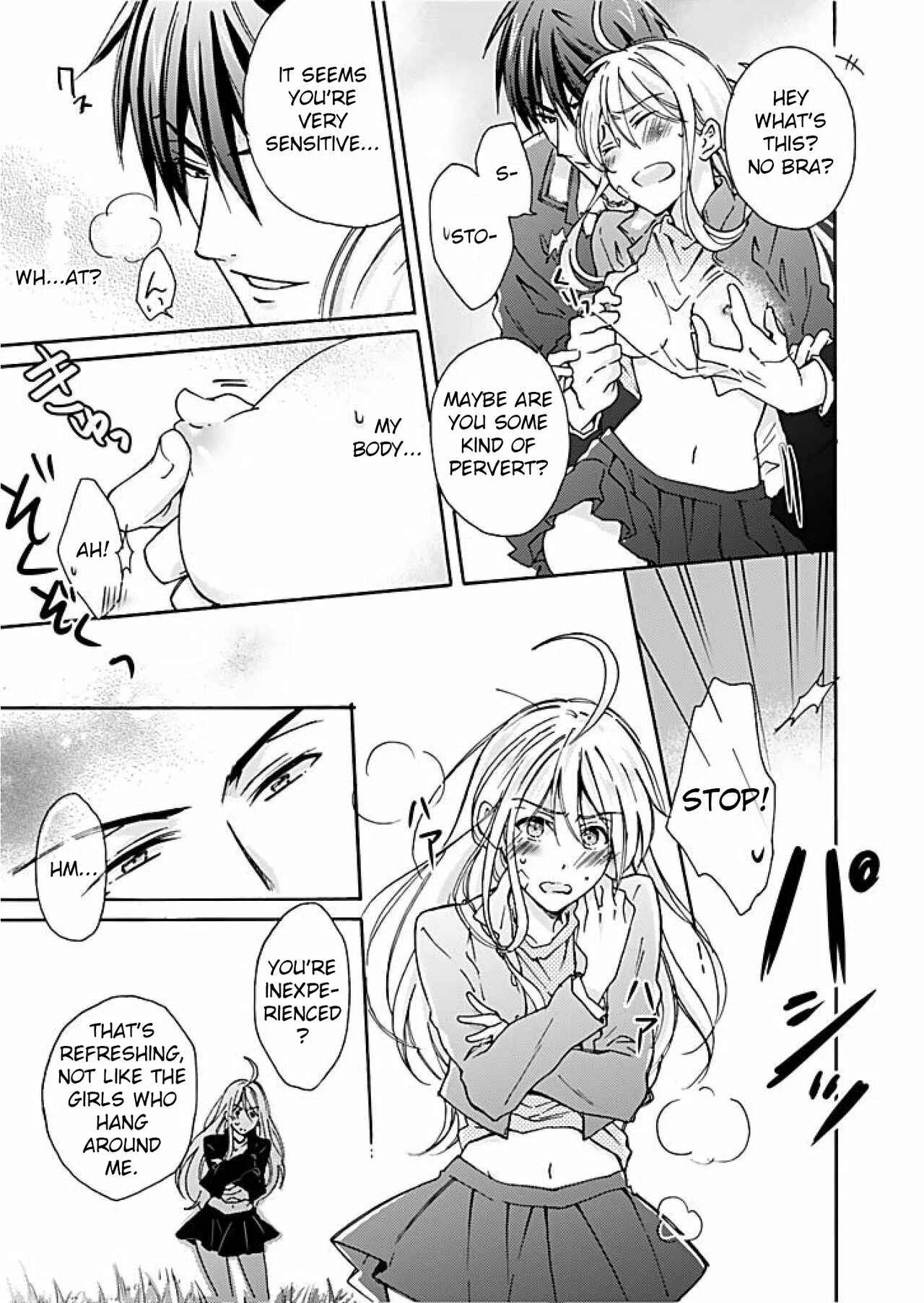 Nyotaika Yankee Gakuen ☆ Ore no Hajimete, Nerawaretemasu. Chapter 1 - Page 8