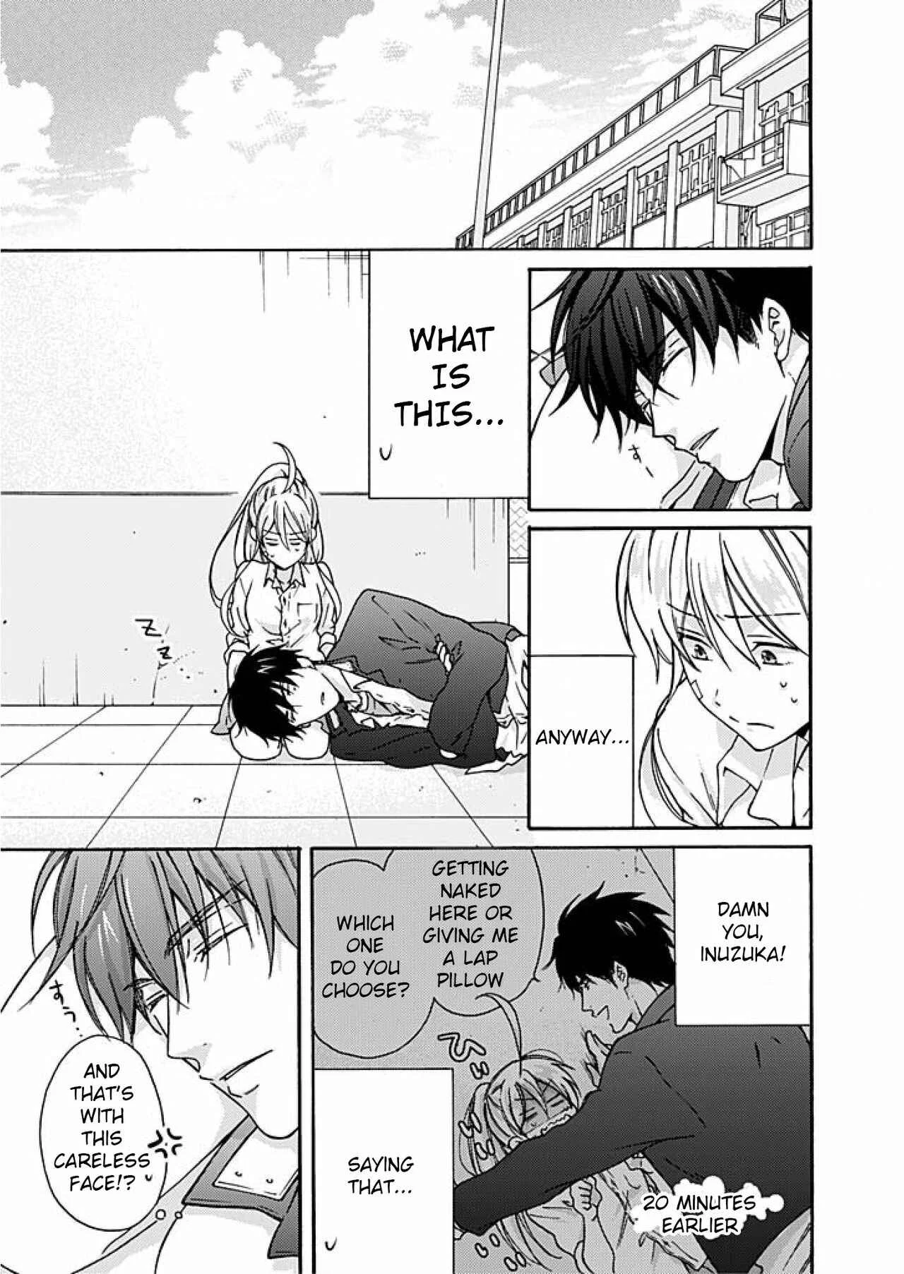 Nyotaika Yankee Gakuen ☆ Ore no Hajimete, Nerawaretemasu. Chapter 3 - Page 12
