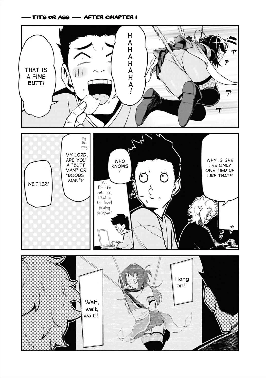 Oinochi Choudai! Chapter 4.5: Omake + afterword - Page 1