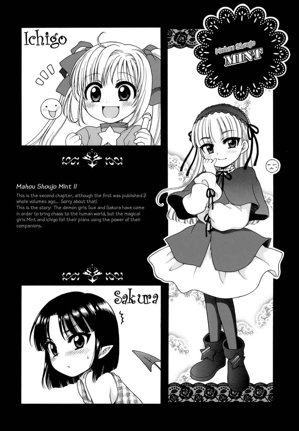 Ojohsama no Himitsu Chapter 5: Mahou Shoujo Mint 2 - Page 1