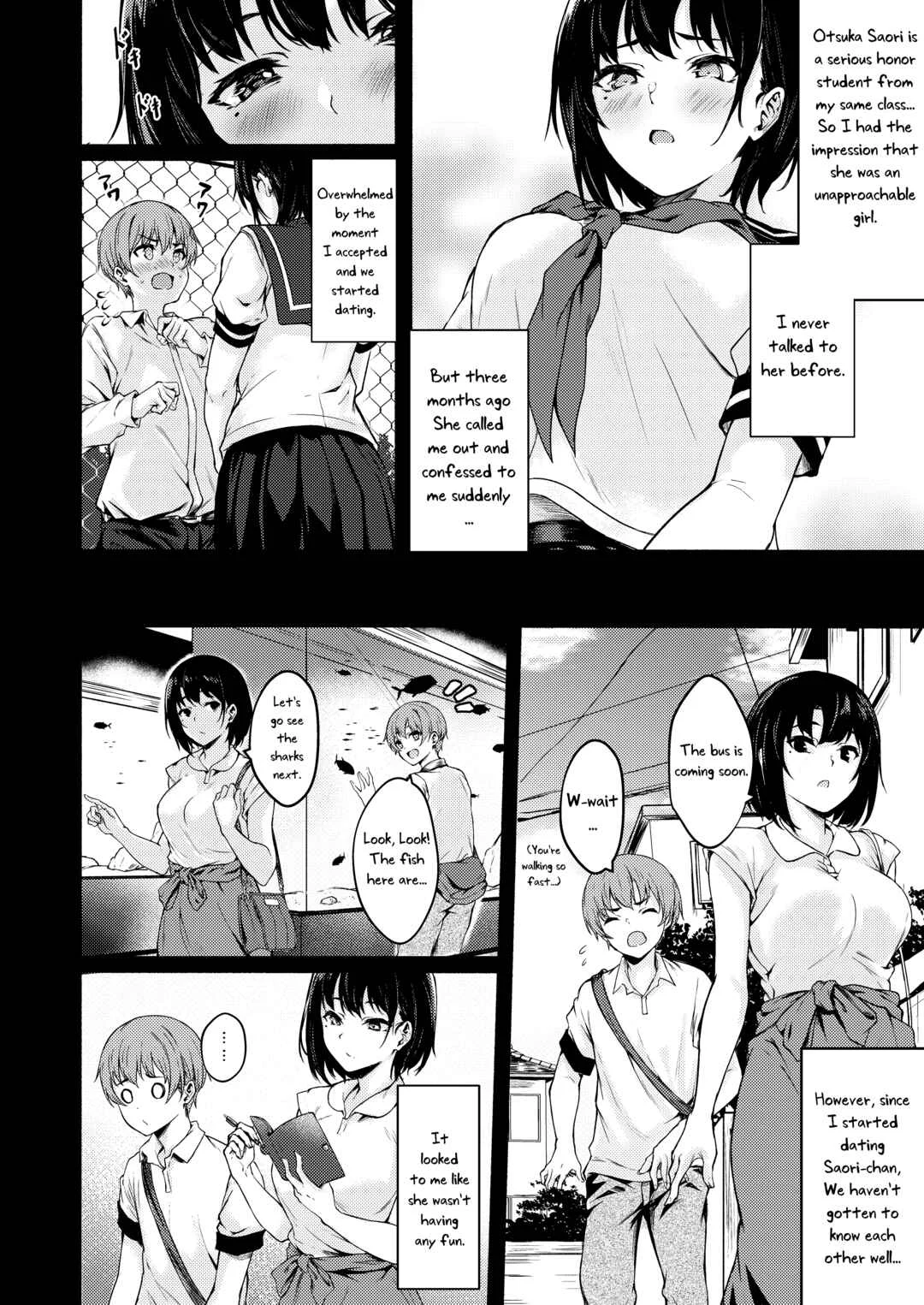 Okki na Saori-chan wa Bukiyou ni Eroi Chapter 1 - Page 3