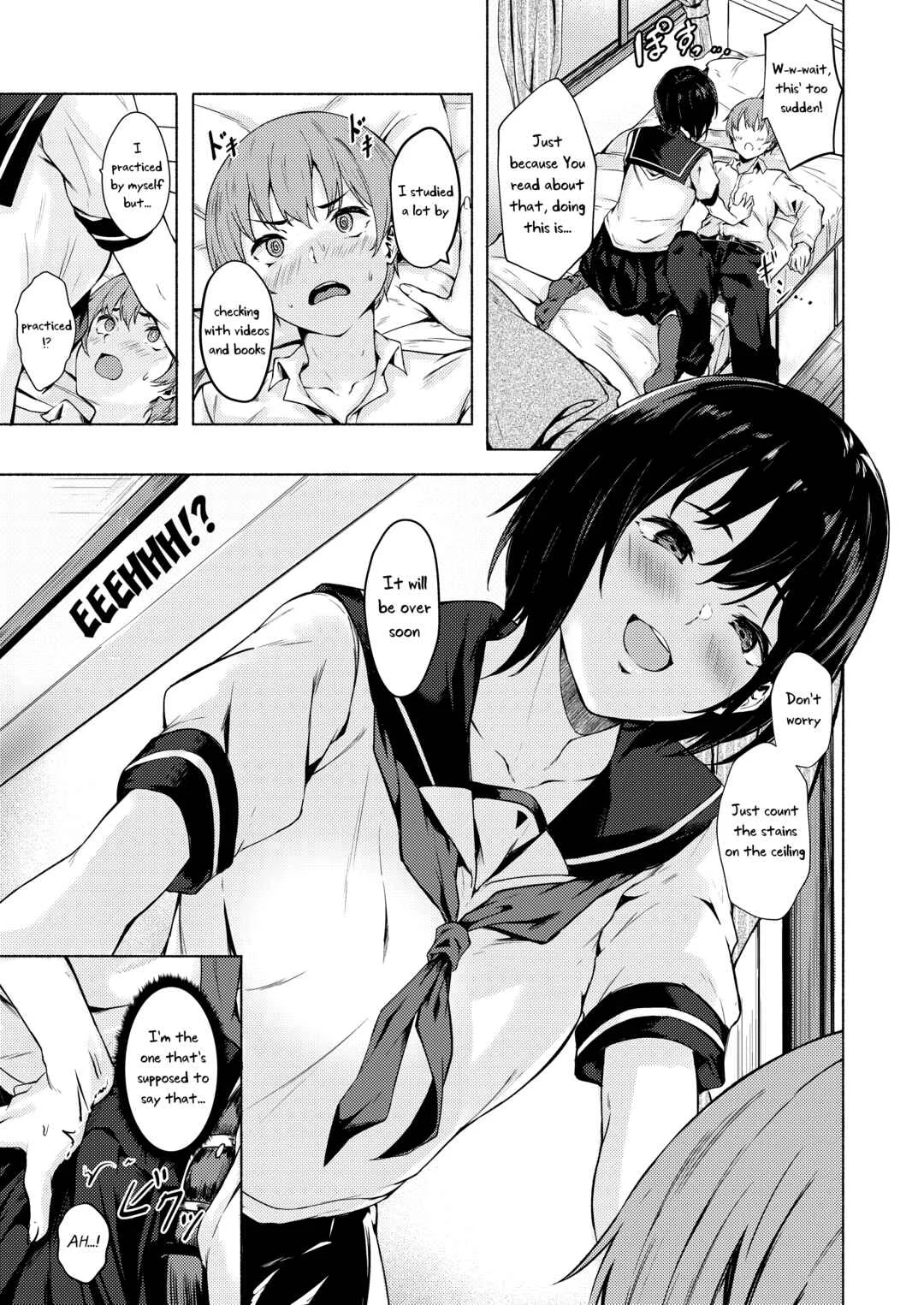 Okki na Saori-chan wa Bukiyou ni Eroi Chapter 1 - Page 8