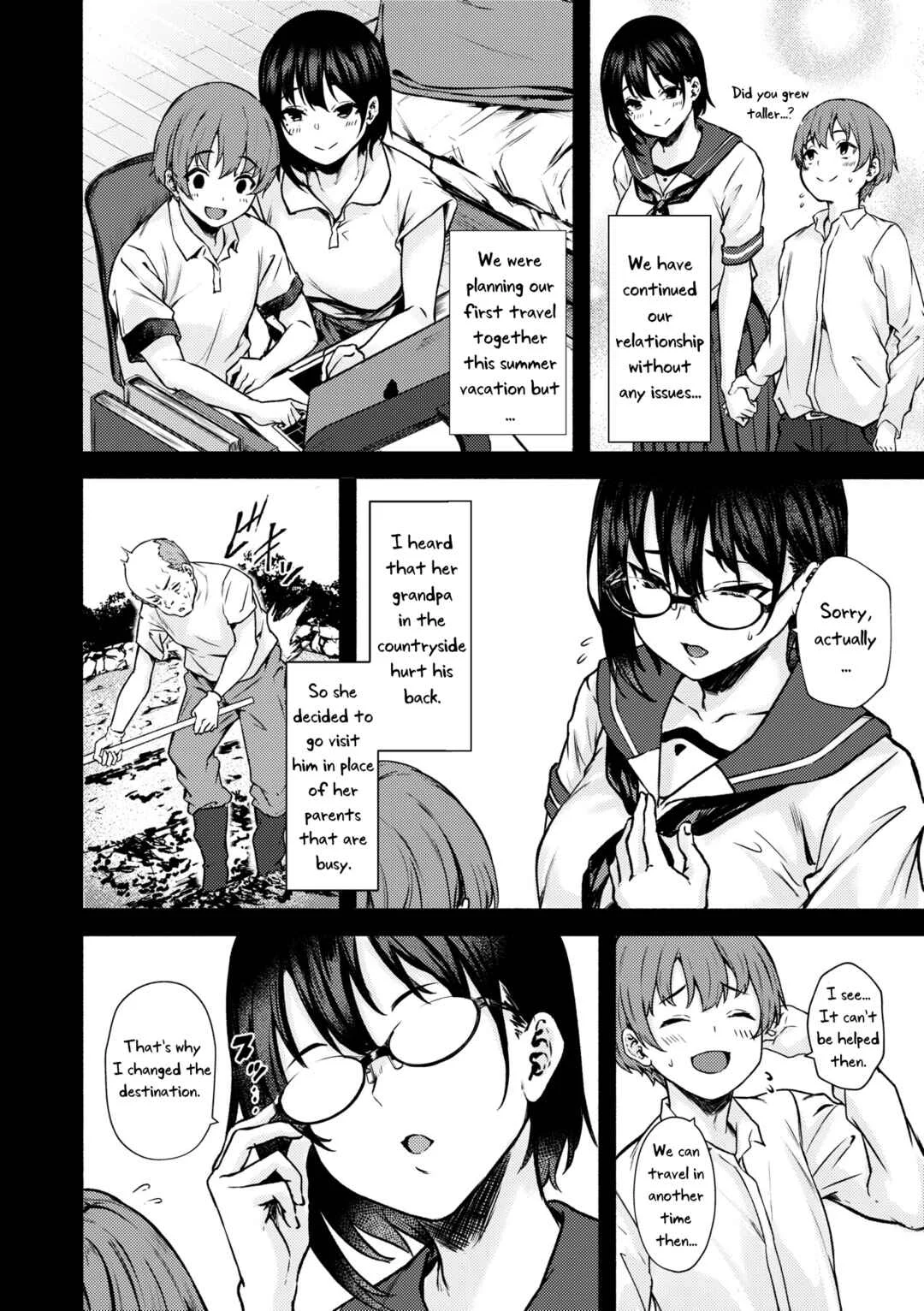 Okki na Saori-chan wa Bukiyou ni Eroi Chapter 2 - Page 4
