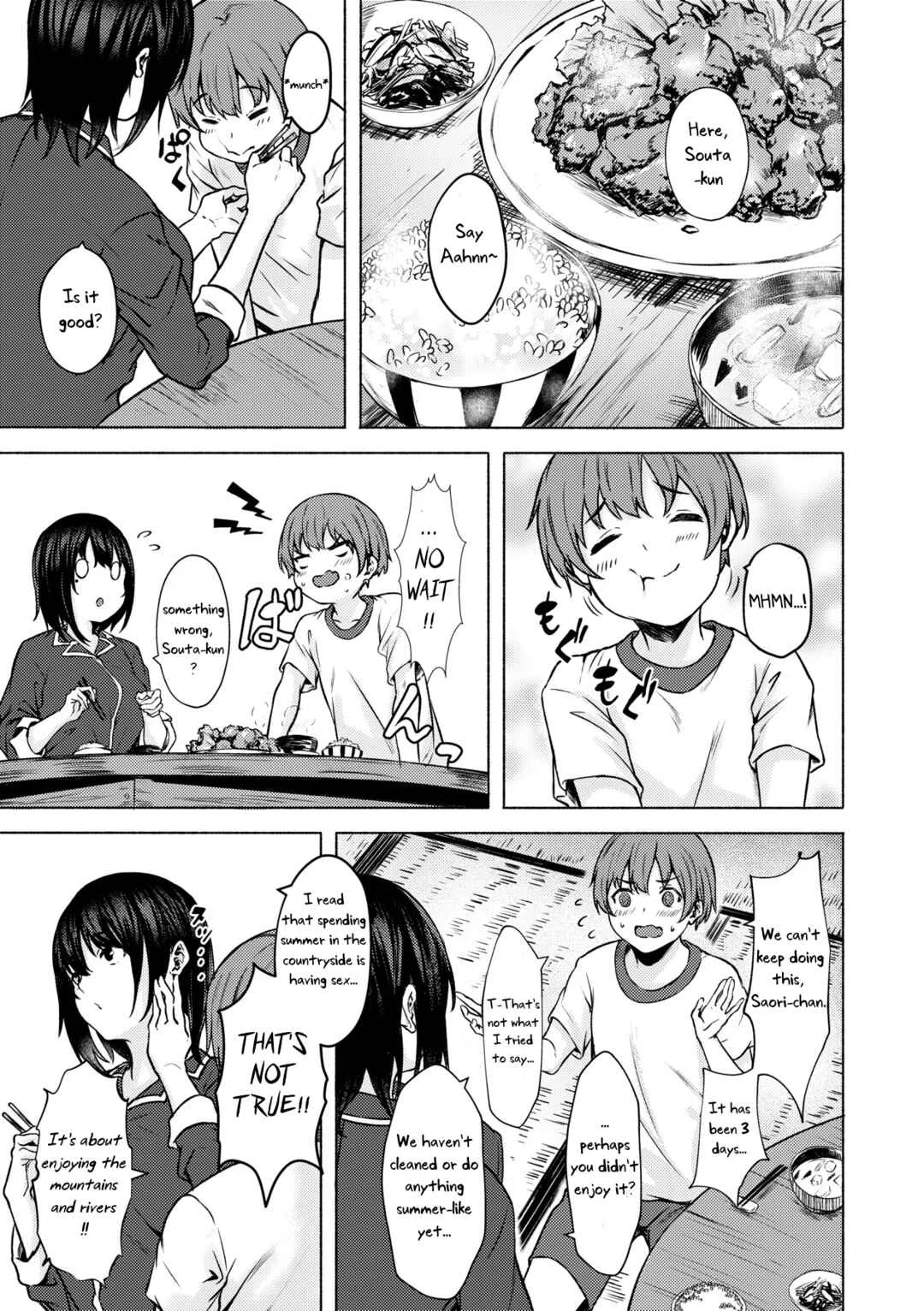 Okki na Saori-chan wa Bukiyou ni Eroi Chapter 2 - Page 13