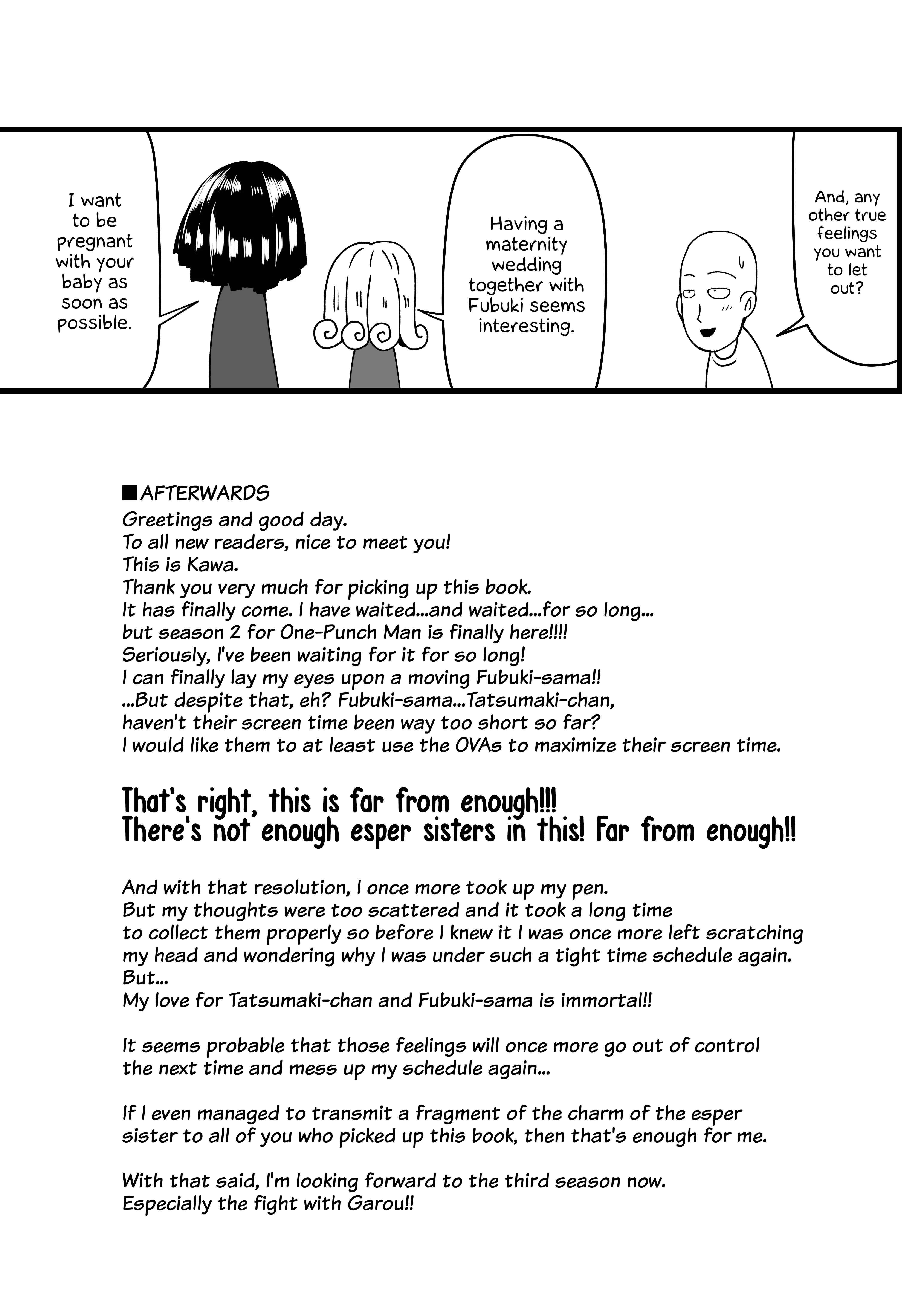 One-Punch Man - Dekoboko Love Sister (Doujinshi) Chapter 4 - Page 38