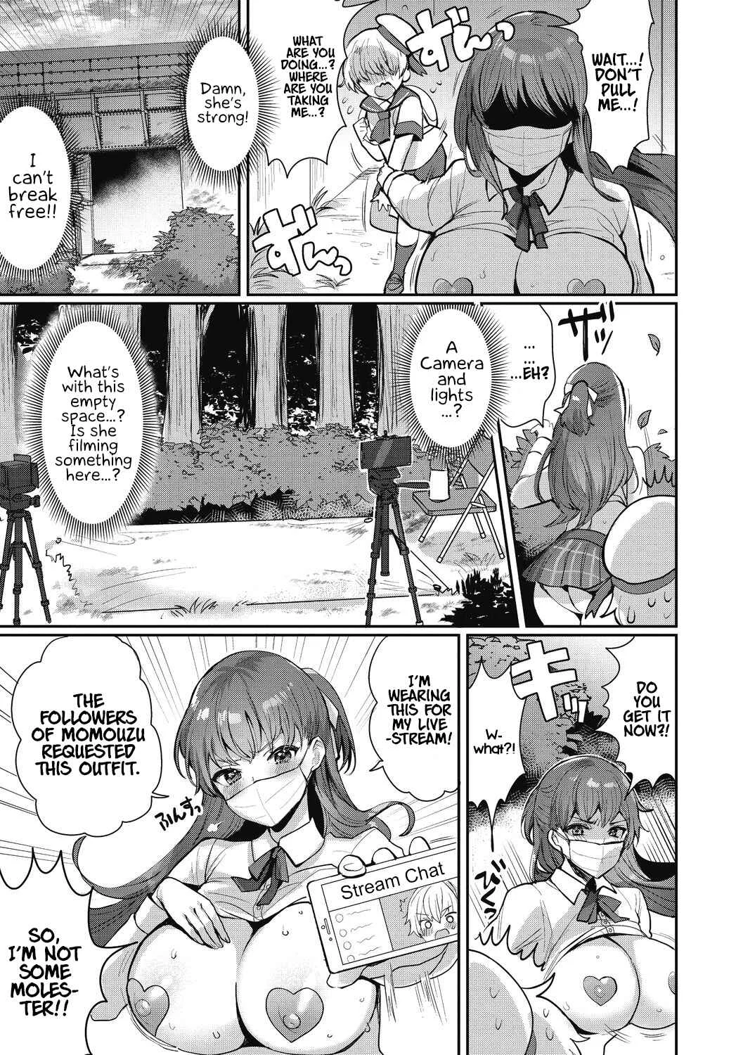 OneShota Nama Haishinchuu! Chapter 1: Onee x Shota Live Streaming! - Page 4