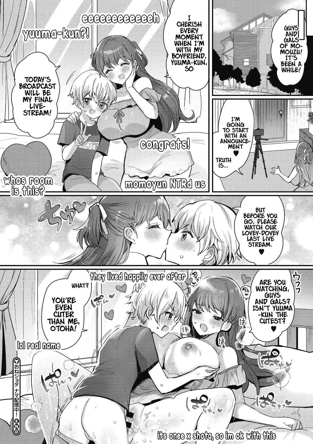 OneShota Nama Haishinchuu! Chapter 1: Onee x Shota Live Streaming! - Page 25