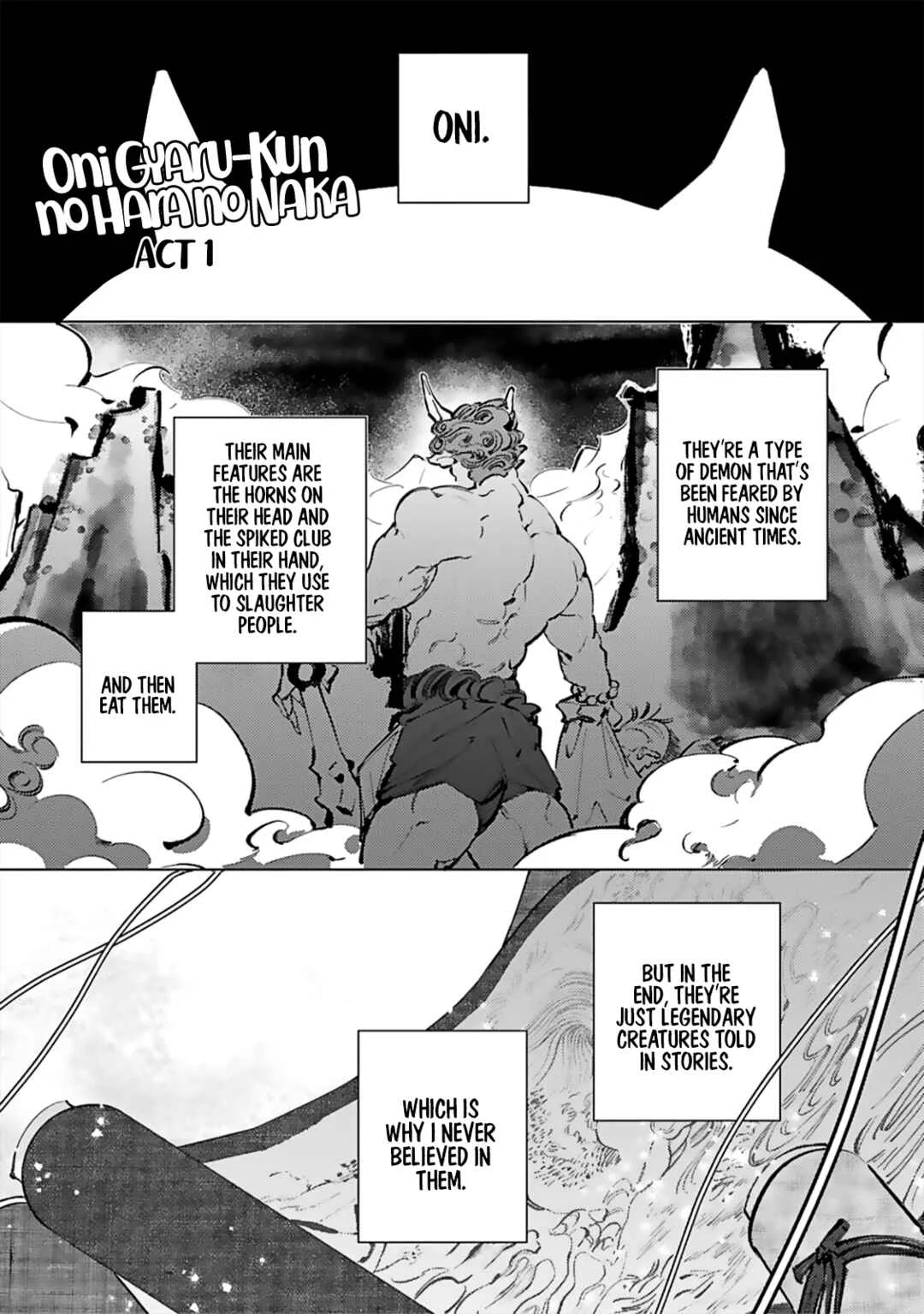 Oni Gyaru-kun no Hara no Naka Chapter 1 - Page 7