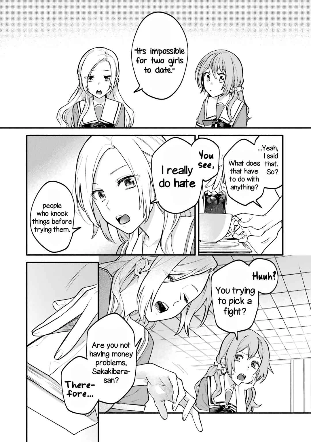 Onna Doushi toka Arienai desho to Iiharu Onnanoko wo, Hyakunichikan de Tetteiteki ni Otosu Yuri no Ohanashi Chapter 1: Stage 1 - Page 24