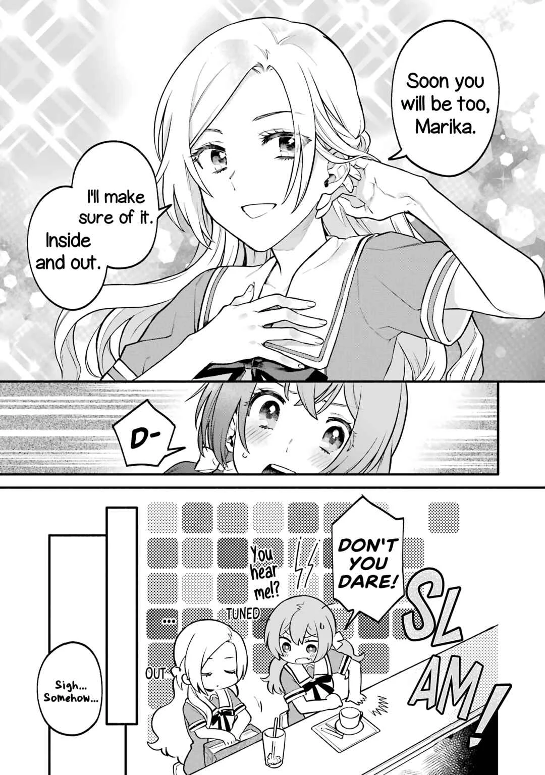 Onna Doushi toka Arienai desho to Iiharu Onnanoko wo, Hyakunichikan de Tetteiteki ni Otosu Yuri no Ohanashi Chapter 1: Stage 1 - Page 33