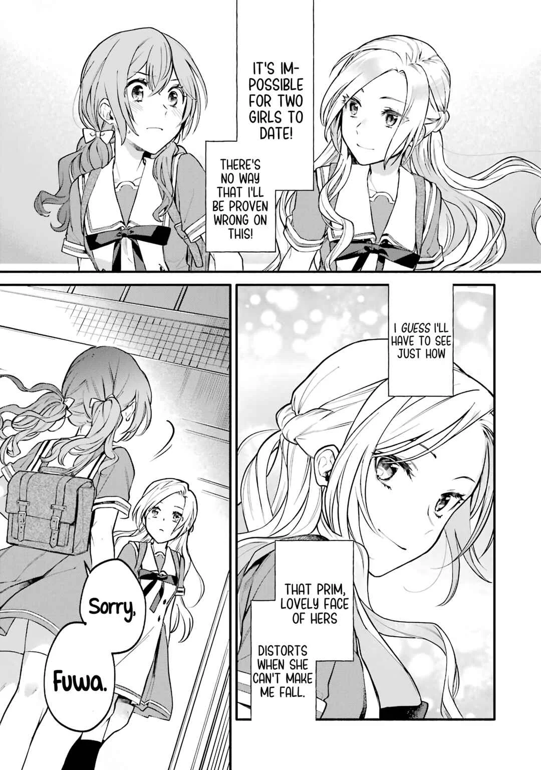 Onna Doushi toka Arienai desho to Iiharu Onnanoko wo, Hyakunichikan de Tetteiteki ni Otosu Yuri no Ohanashi Chapter 1: Stage 1 - Page 35