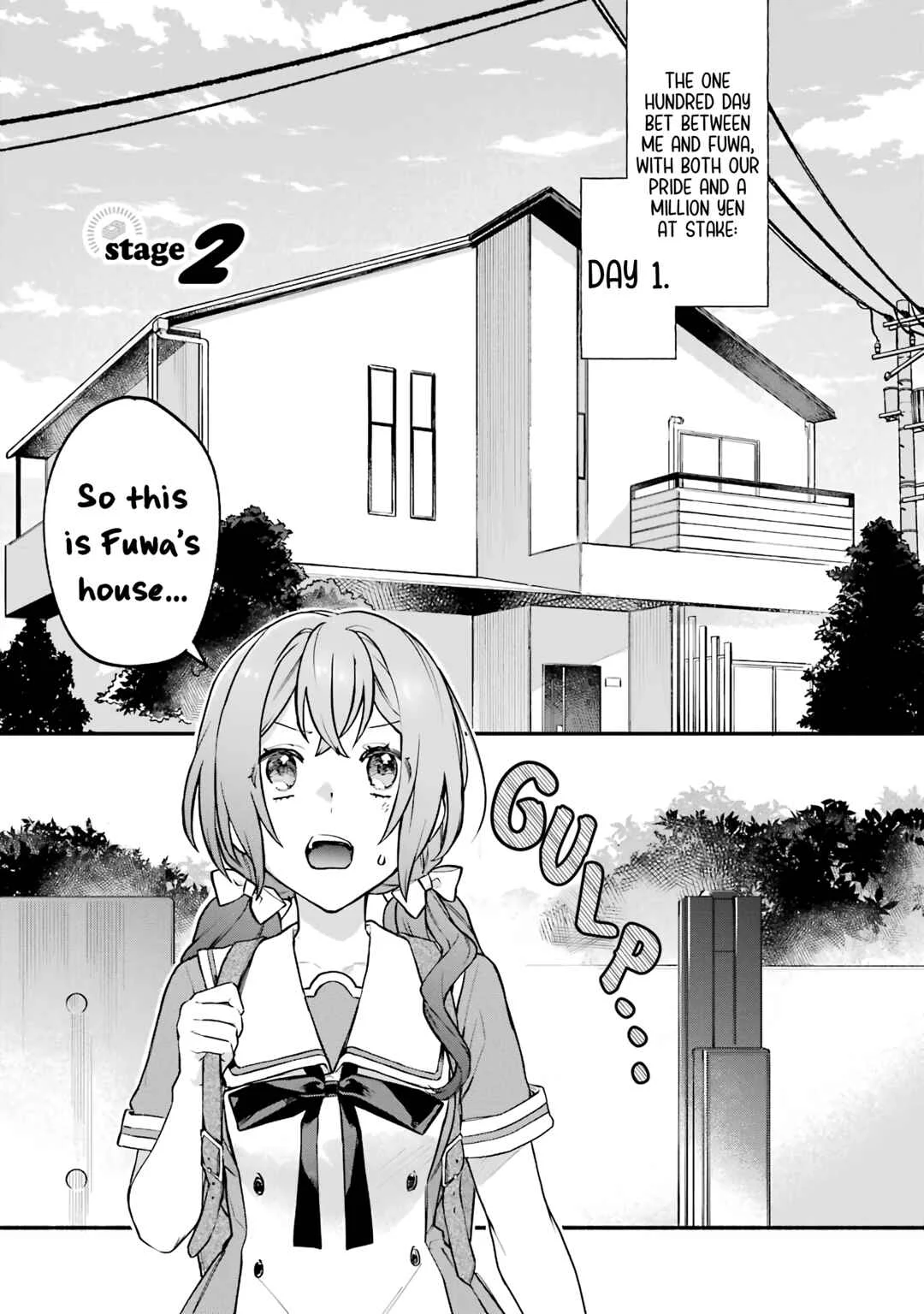 Onna Doushi toka Arienai desho to Iiharu Onnanoko wo, Hyakunichikan de Tetteiteki ni Otosu Yuri no Ohanashi Chapter 2: Stage 2 - Page 2