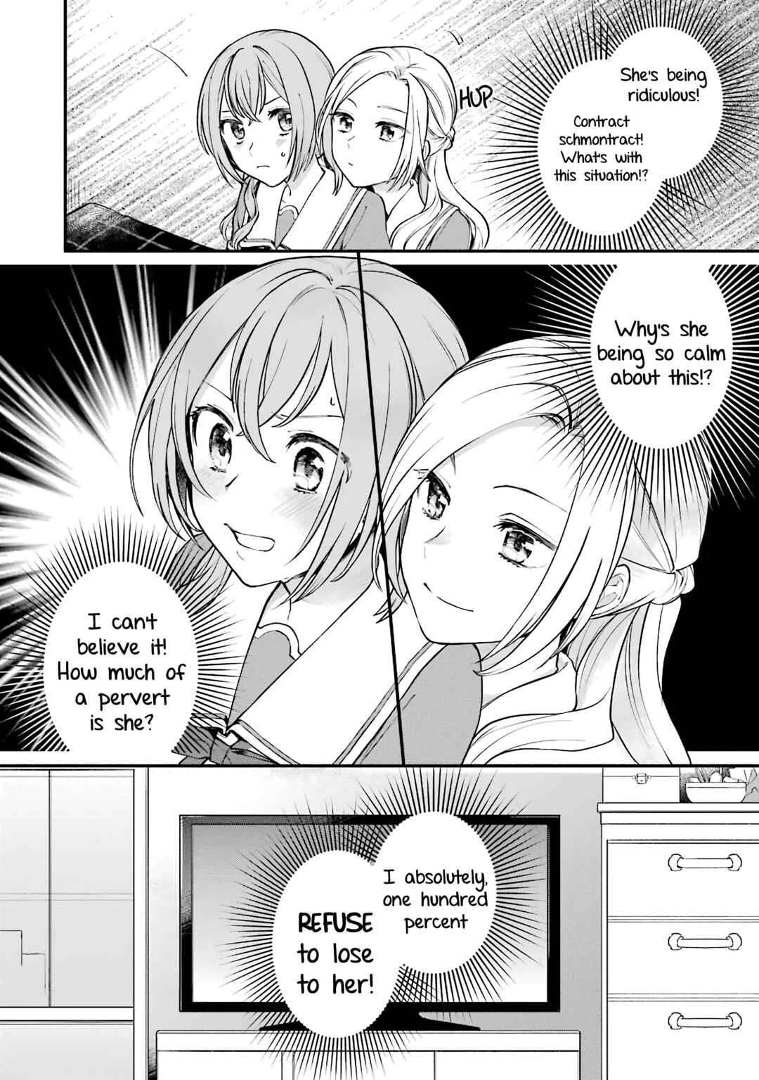 Onna Doushi toka Arienai desho to Iiharu Onnanoko wo, Hyakunichikan de Tetteiteki ni Otosu Yuri no Ohanashi Chapter 2: Stage 2 - Page 35